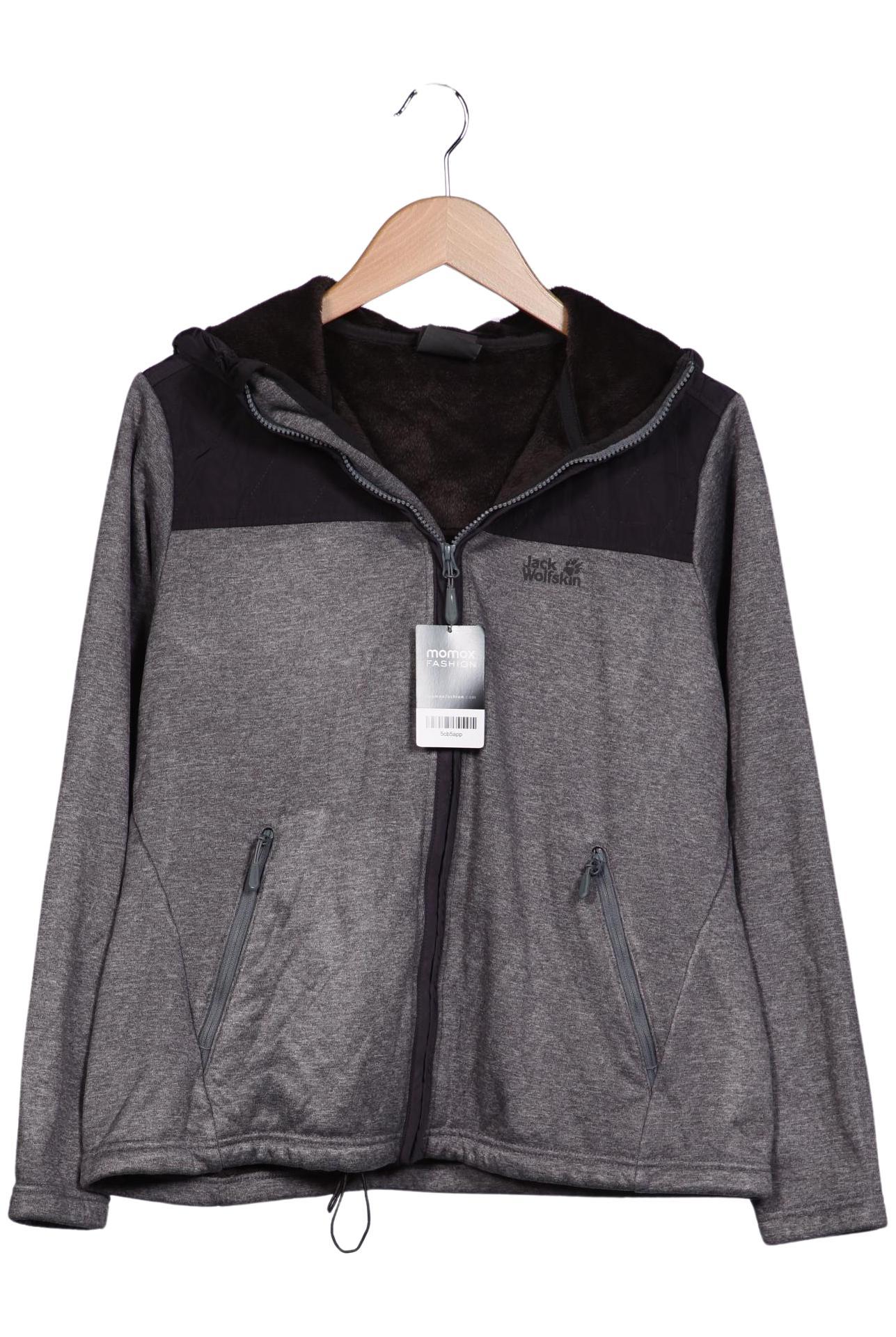

Jack Wolfskin Damen Kapuzenpullover, grau, Gr. 42