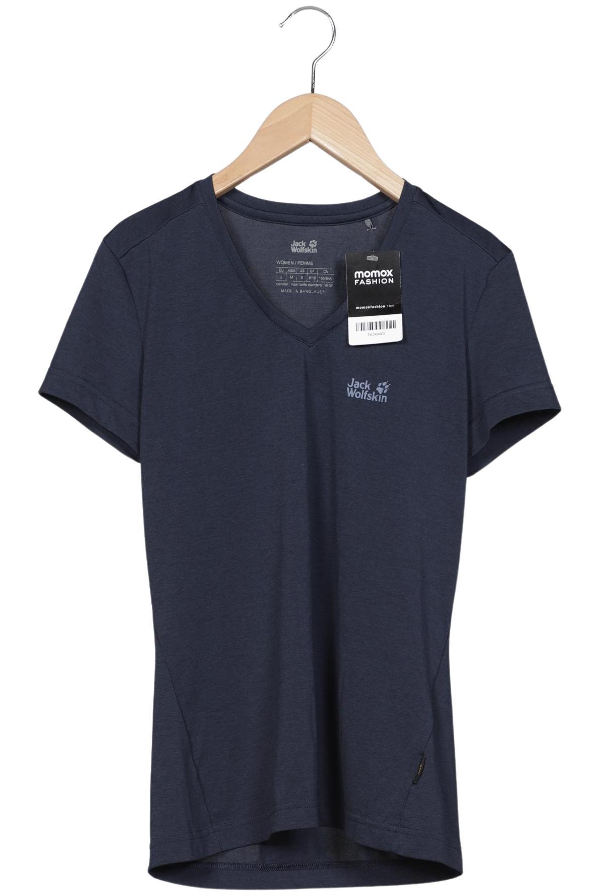 

Jack Wolfskin Damen T-Shirt, marineblau, Gr. 36