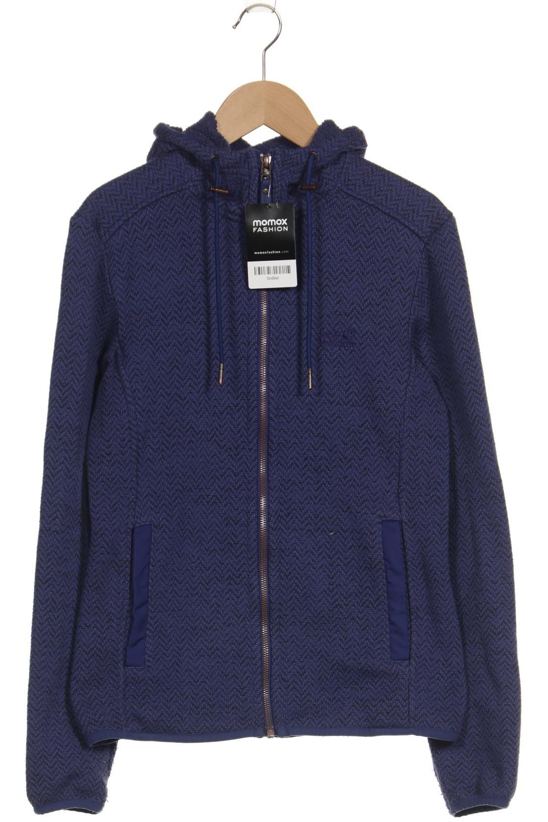 

Jack Wolfskin Damen Kapuzenpullover, blau, Gr. 36