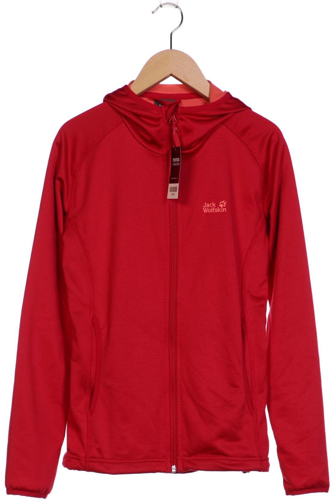 

Jack Wolfskin Damen Kapuzenpullover, rot, Gr. 34