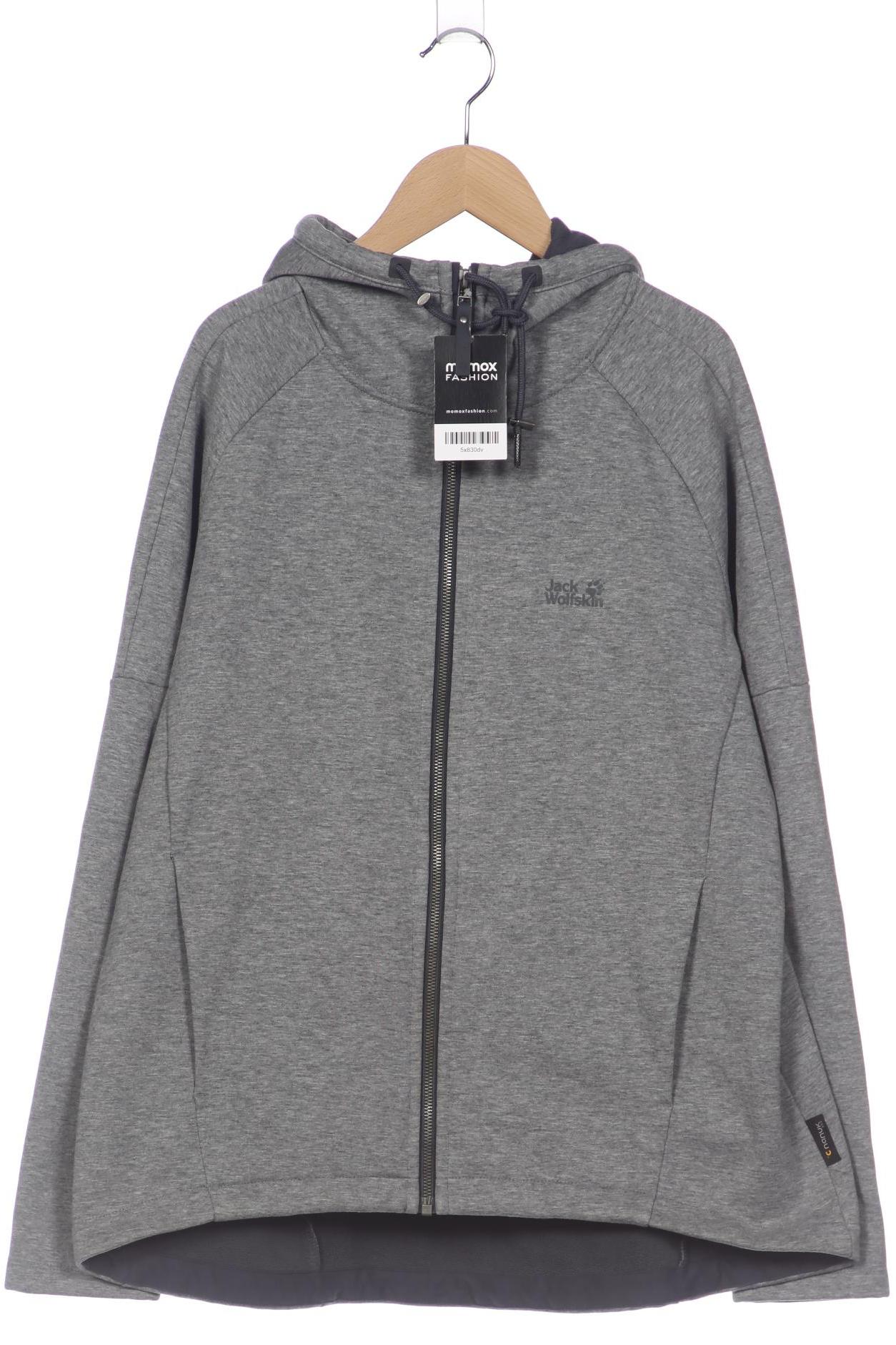 

Jack Wolfskin Damen Kapuzenpullover, grau, Gr. 44