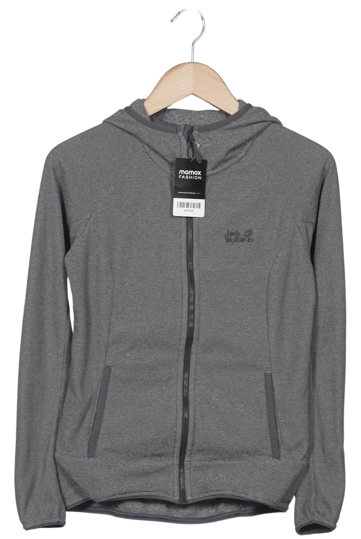 

Jack Wolfskin Damen Kapuzenpullover, grau, Gr. 34