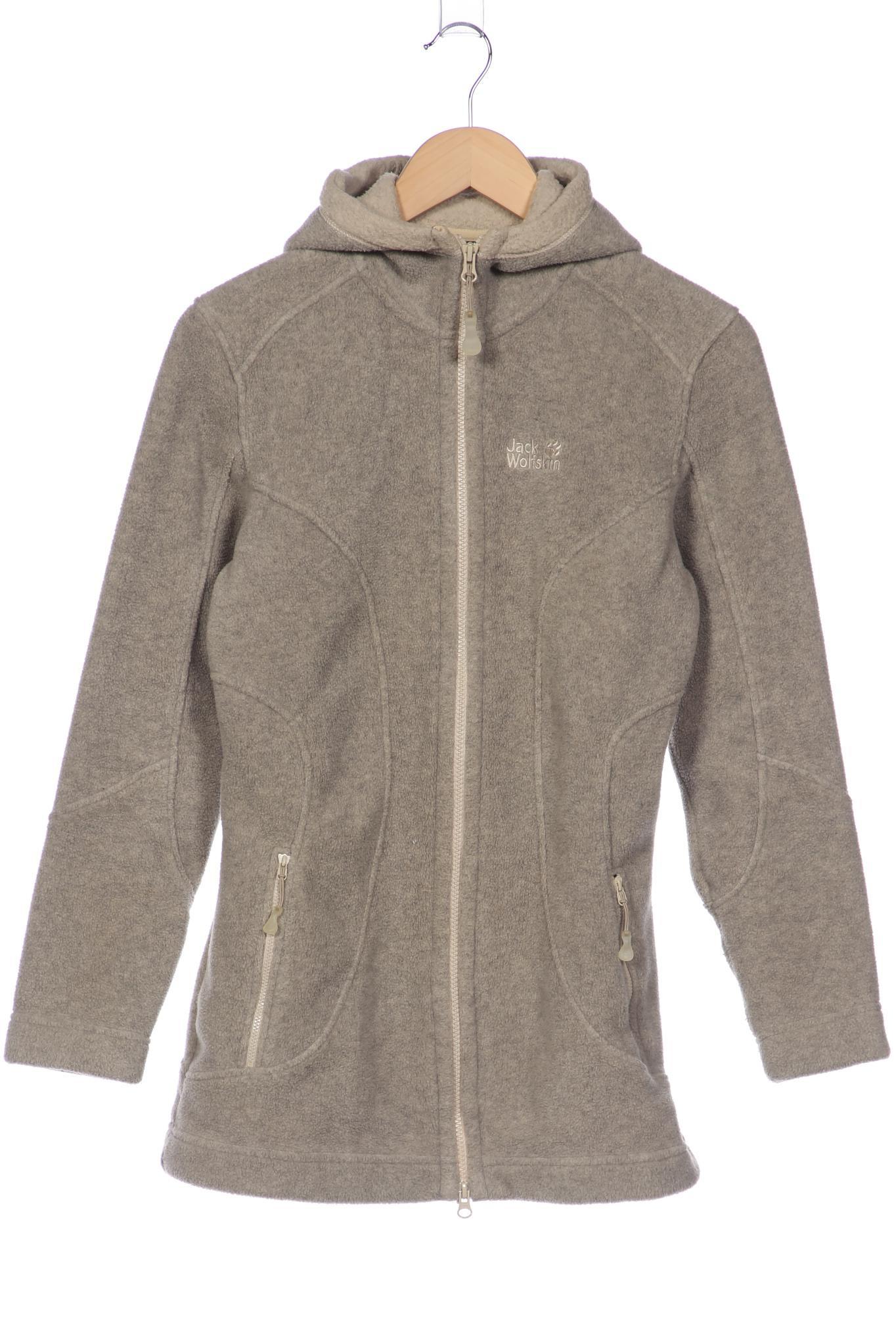 

Jack Wolfskin Damen Kapuzenpullover, beige, Gr. 36
