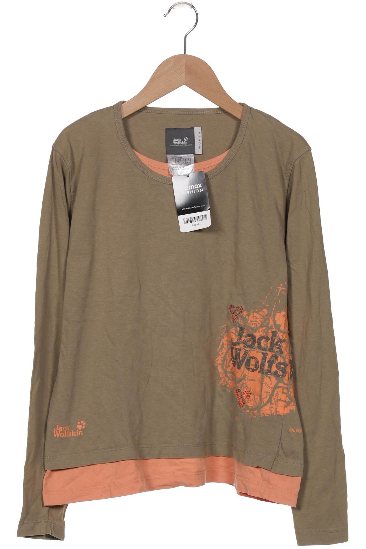 

Jack Wolfskin Damen Langarmshirt, grün, Gr. 42