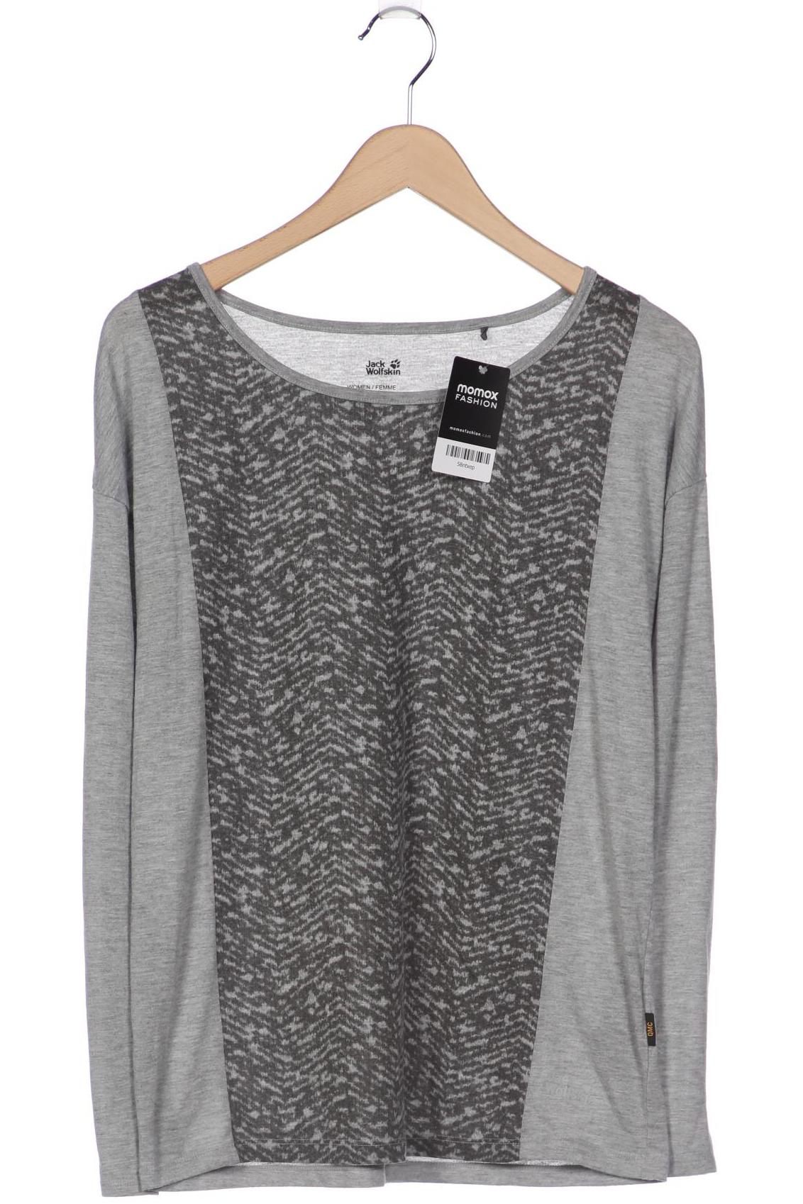 

Jack Wolfskin Damen Langarmshirt, grau, Gr. 36