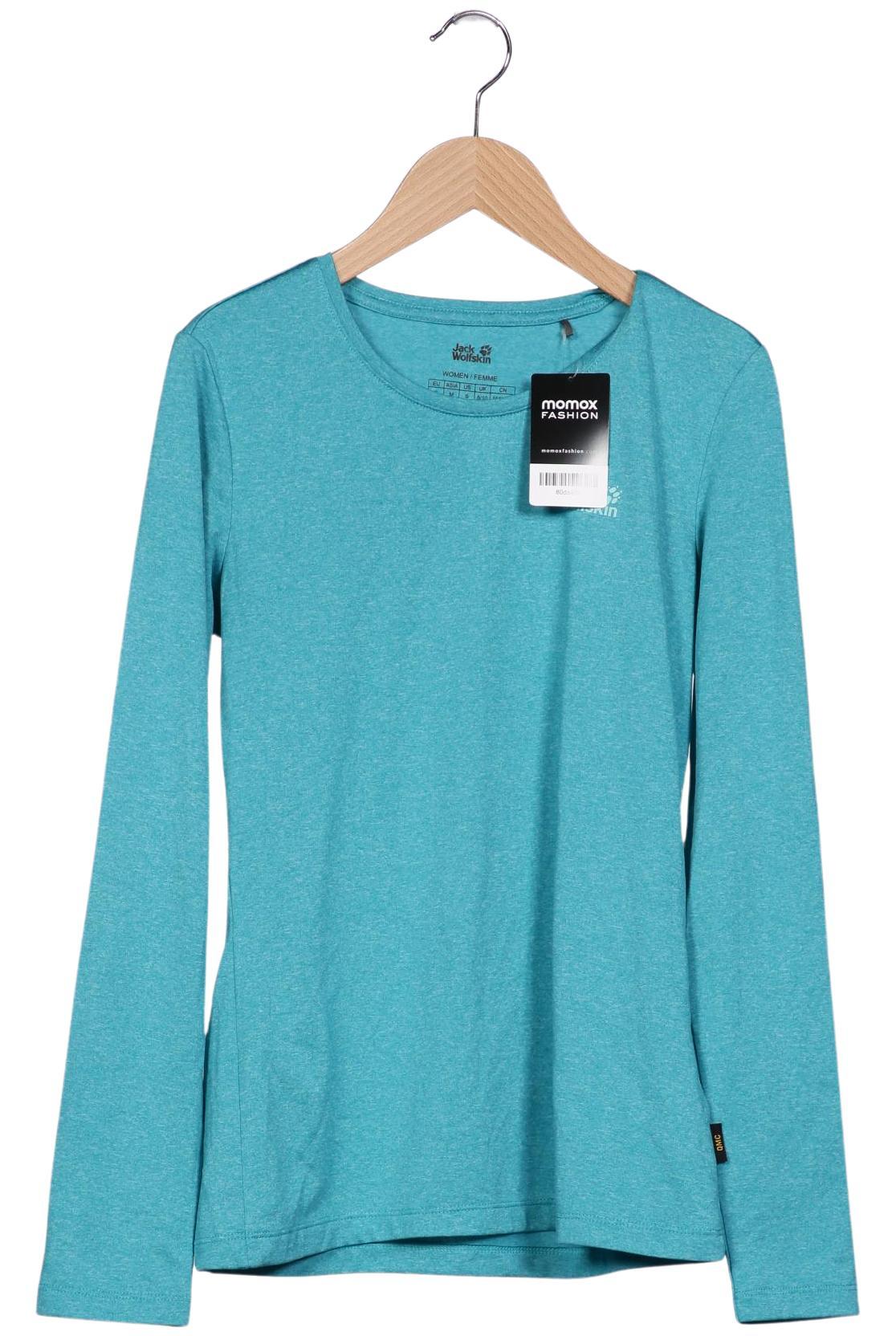 

Jack Wolfskin Damen Langarmshirt, türkis, Gr. 36