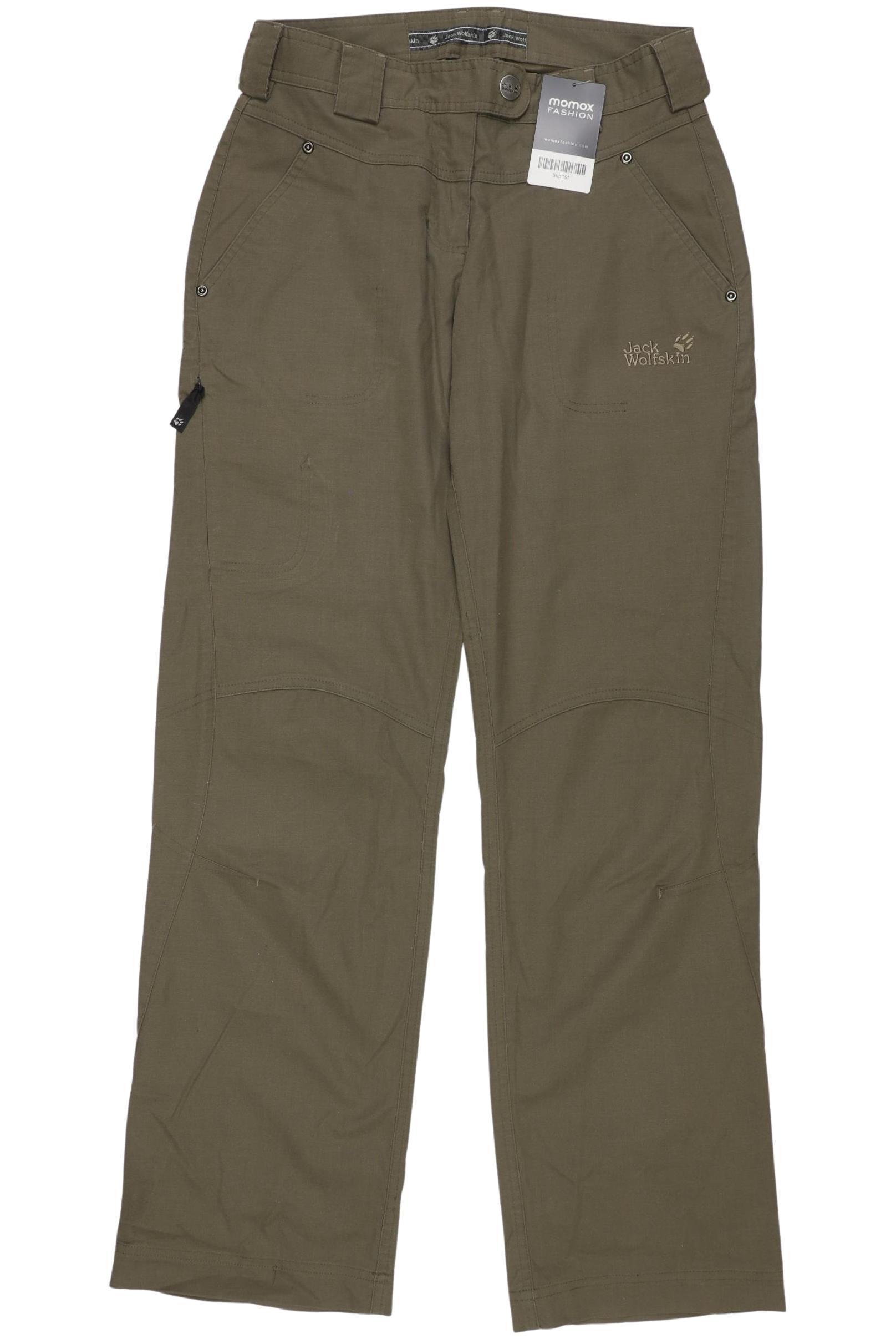 

Jack Wolfskin Damen Stoffhose, grün, Gr. 25