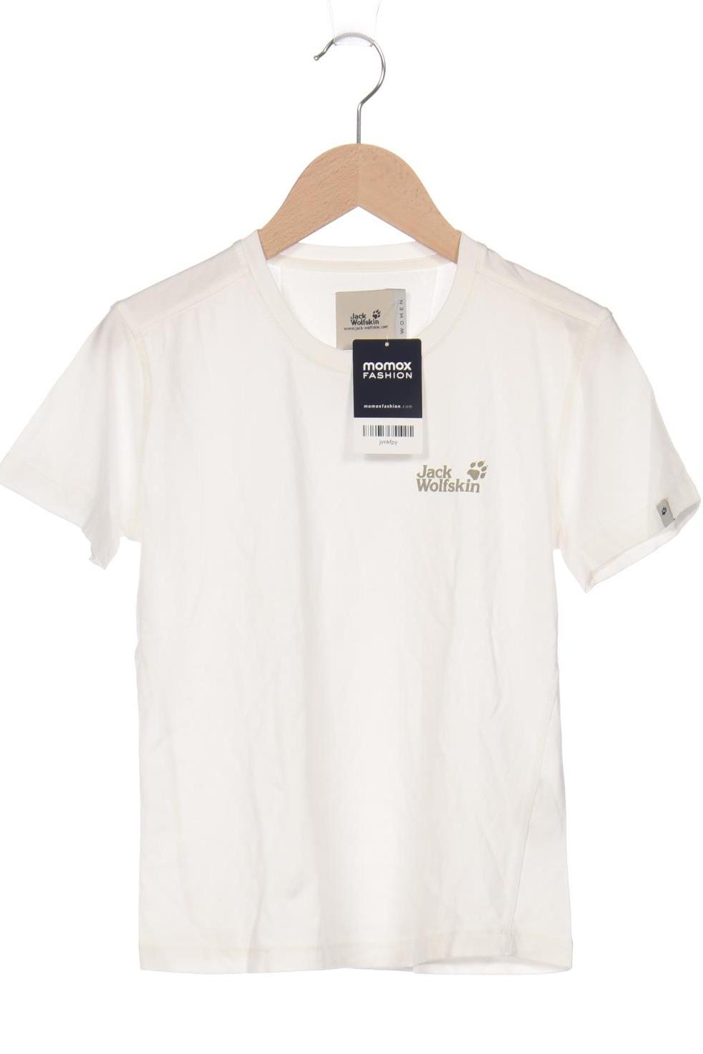 

Jack Wolfskin Damen T-Shirt, cremeweiß, Gr. 34