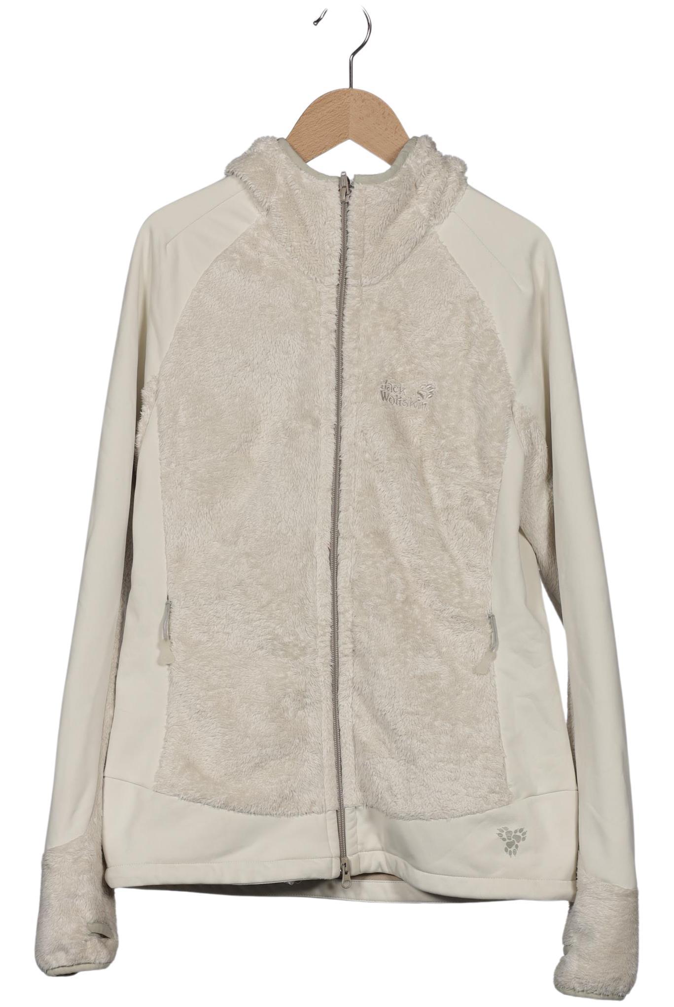 

Jack Wolfskin Damen Kapuzenpullover, cremeweiß, Gr. 36