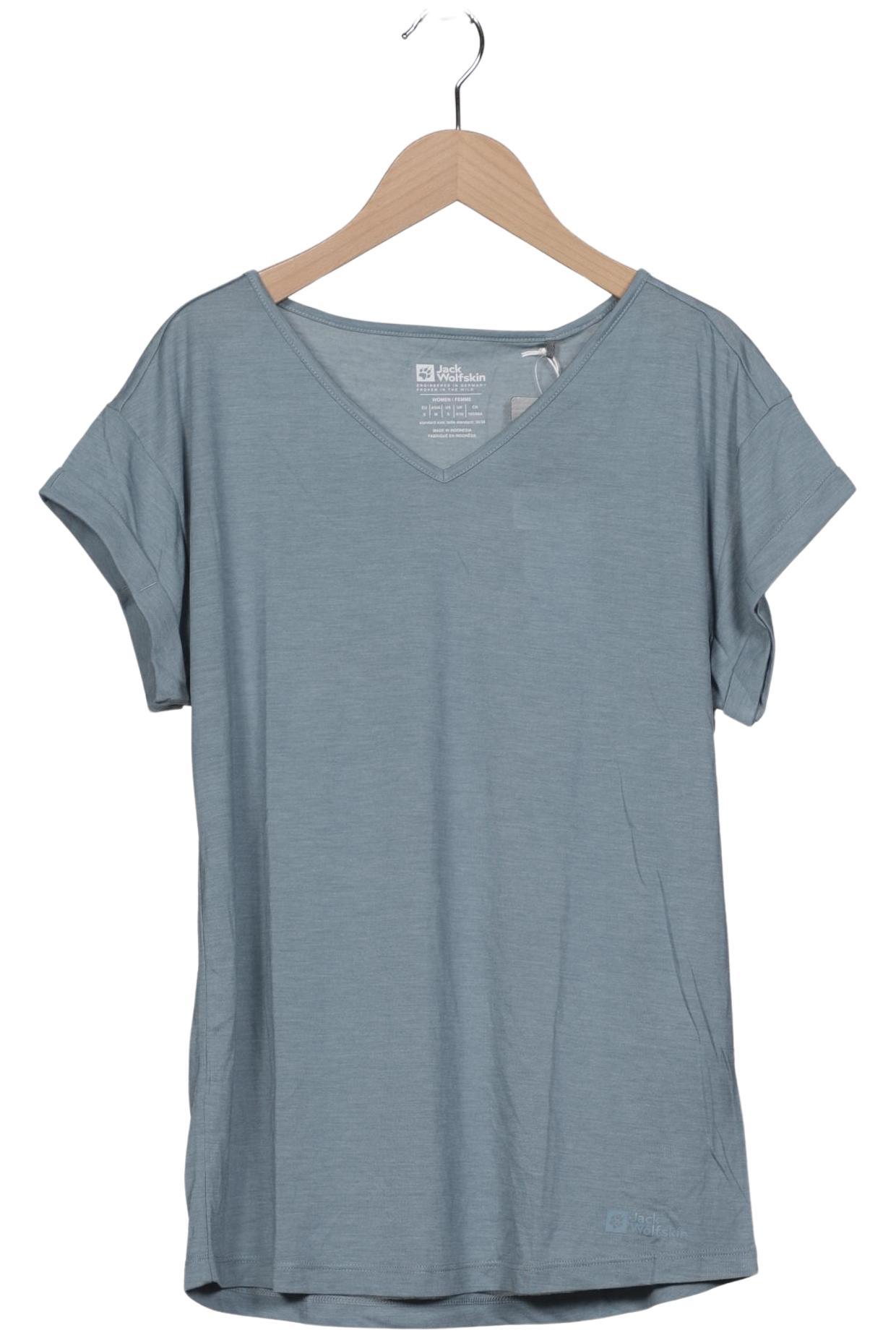 

Jack Wolfskin Damen T-Shirt, hellblau, Gr. 36