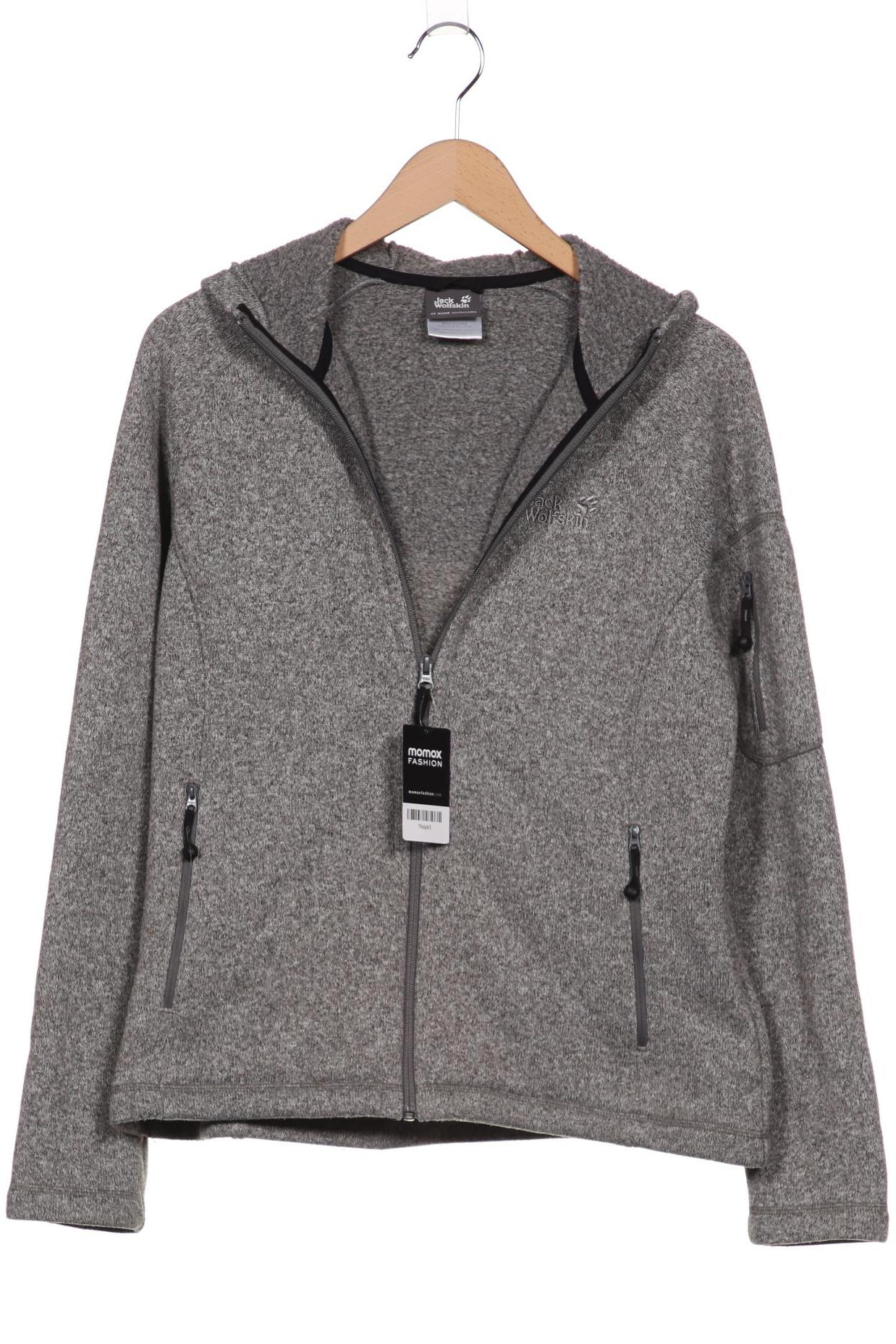 

Jack Wolfskin Damen Kapuzenpullover, grau, Gr. 42