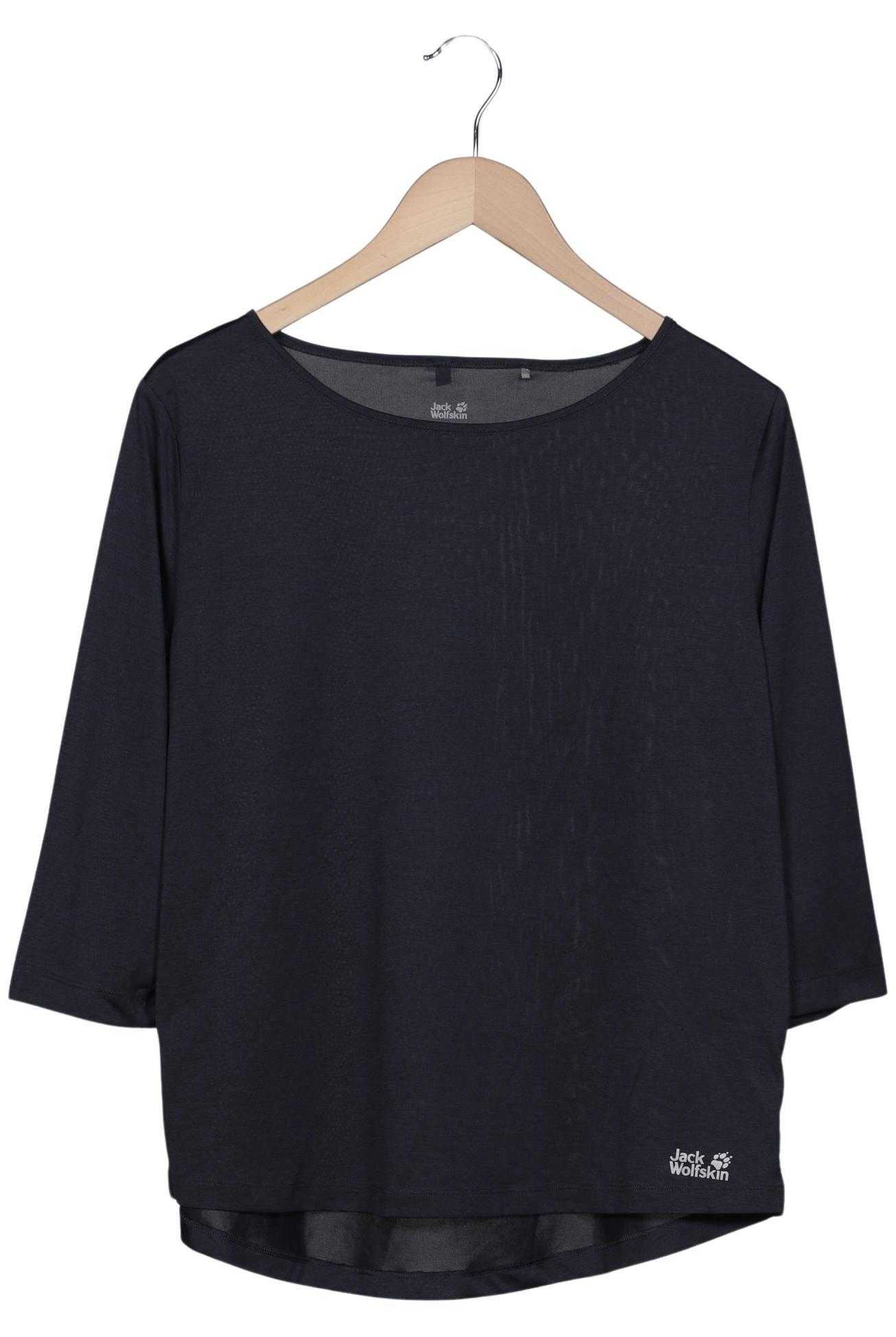 

Jack Wolfskin Damen Langarmshirt, marineblau, Gr. 42