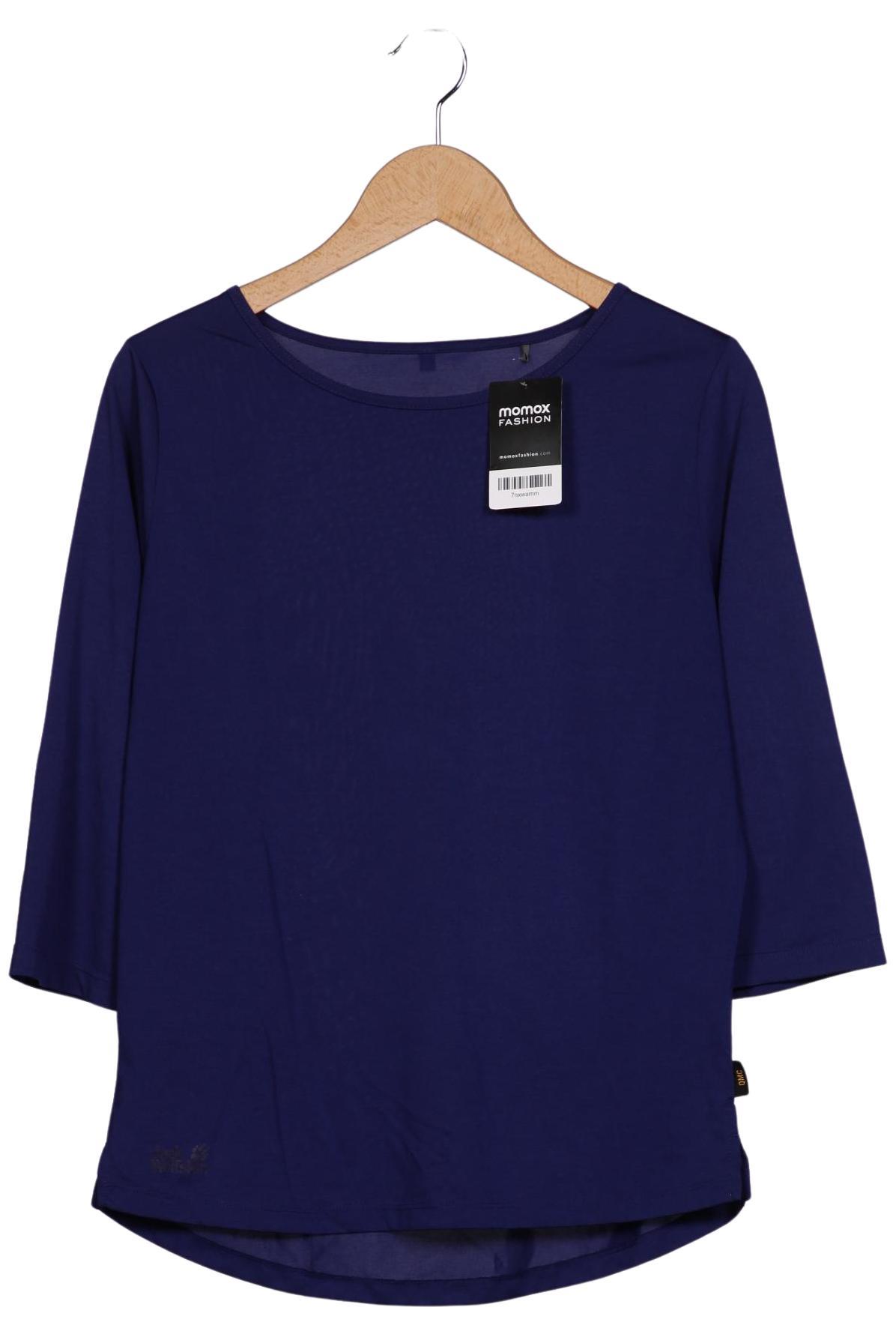 

Jack Wolfskin Damen Langarmshirt, marineblau, Gr. 38