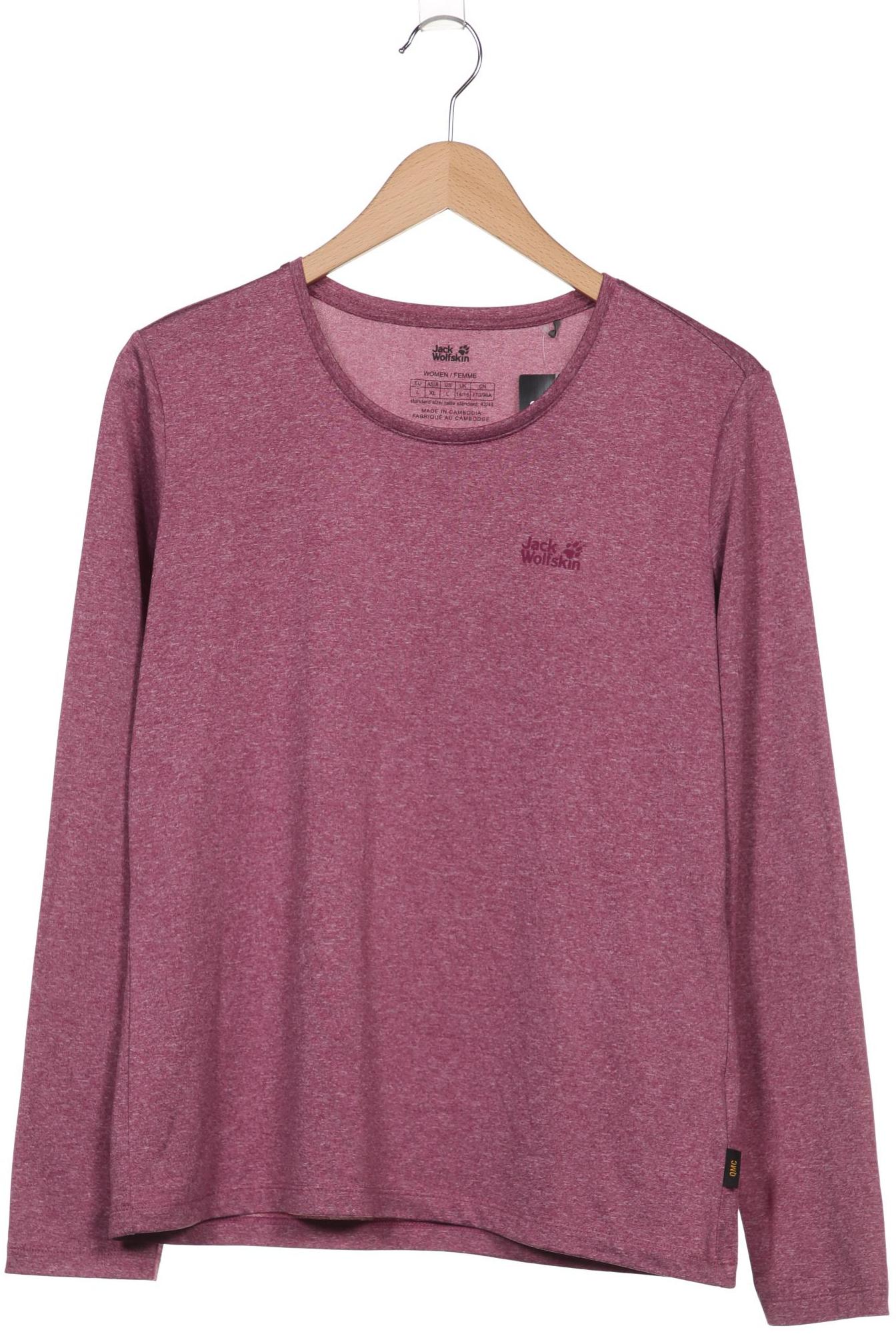 

Jack Wolfskin Damen Langarmshirt, pink, Gr. 42