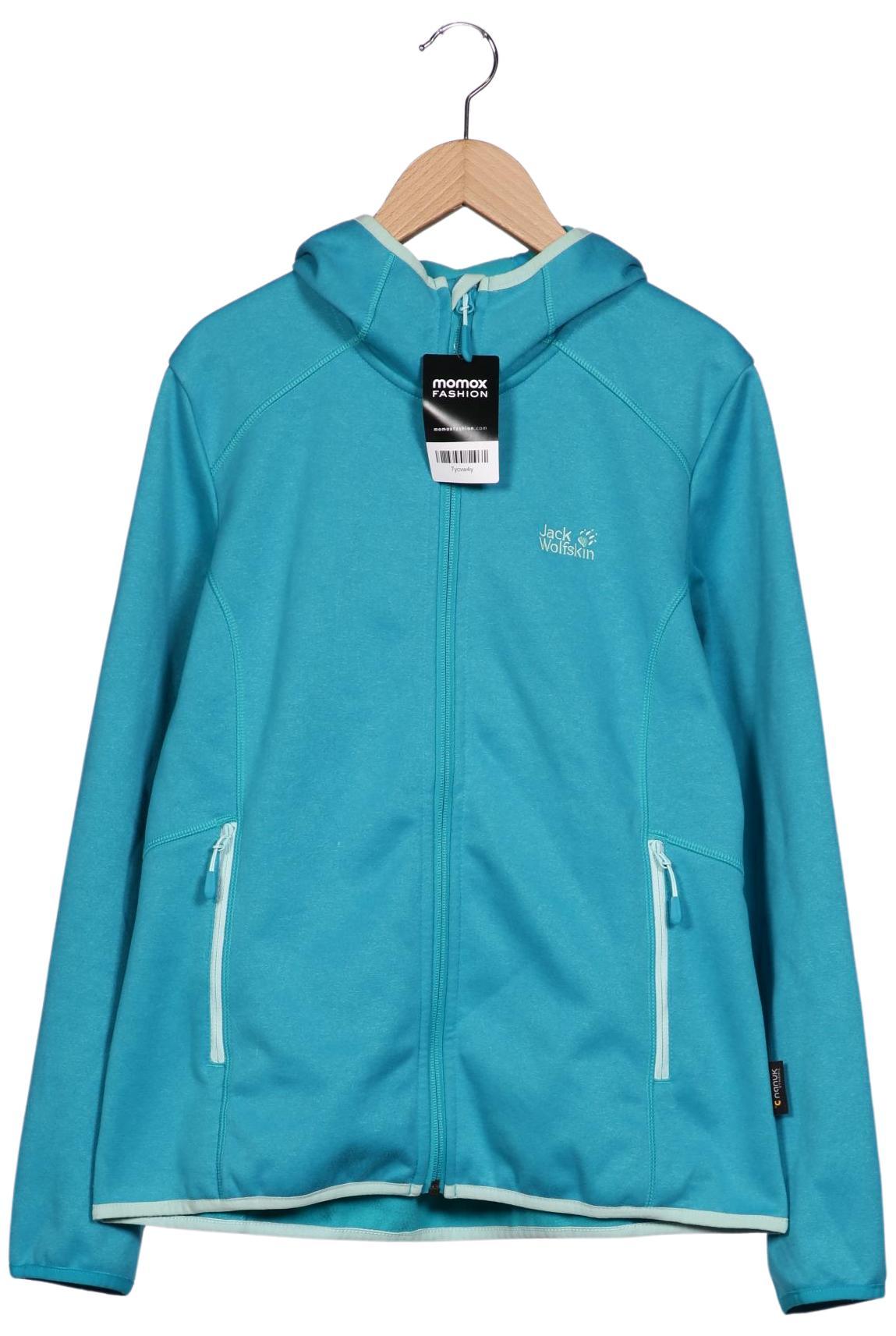 

Jack Wolfskin Damen Kapuzenpullover, türkis, Gr. 40