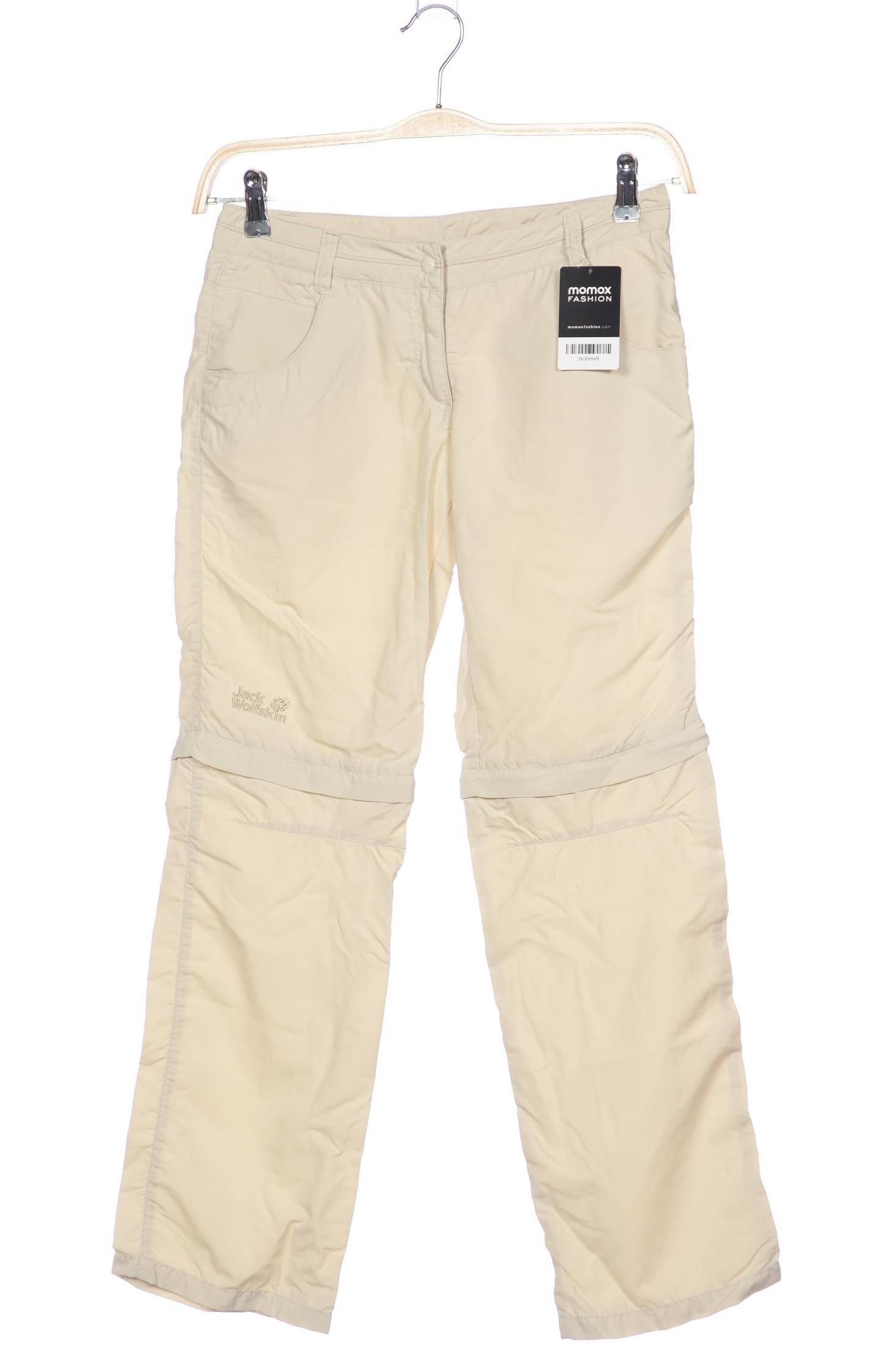 

Jack Wolfskin Damen Stoffhose, cremeweiß, Gr. 18