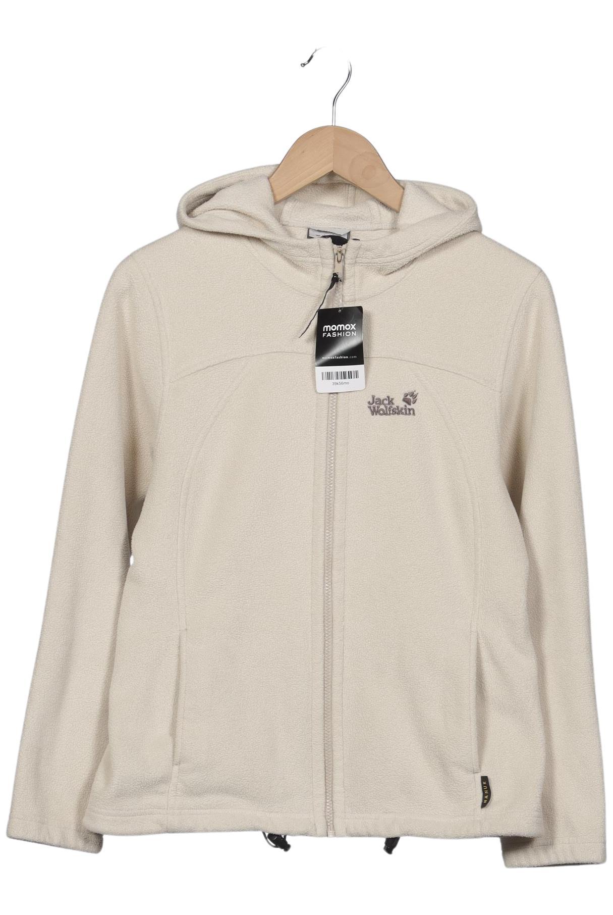 

Jack Wolfskin Damen Kapuzenpullover, cremeweiß, Gr. 38