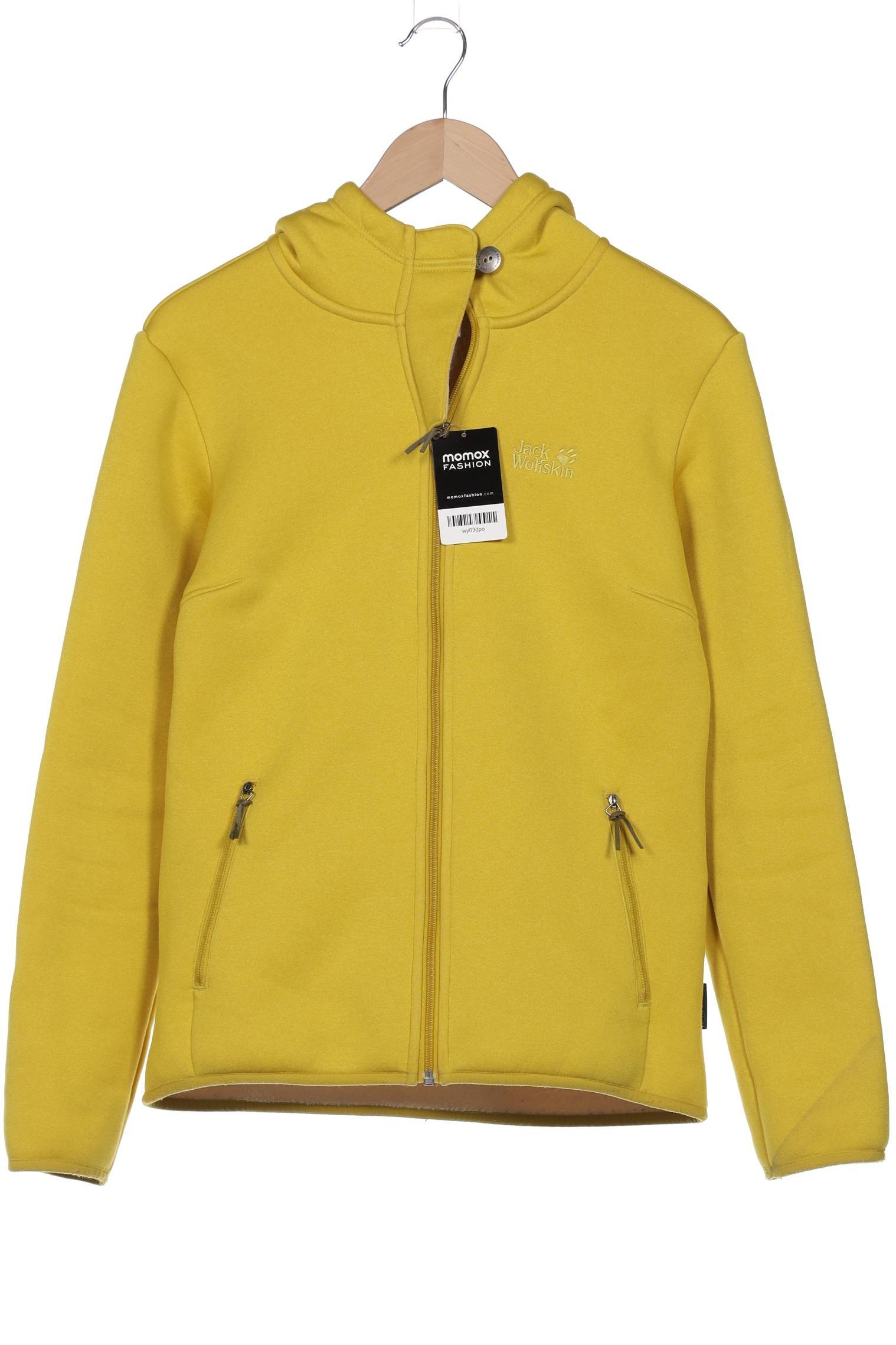 

Jack Wolfskin Damen Kapuzenpullover, gelb, Gr. 40