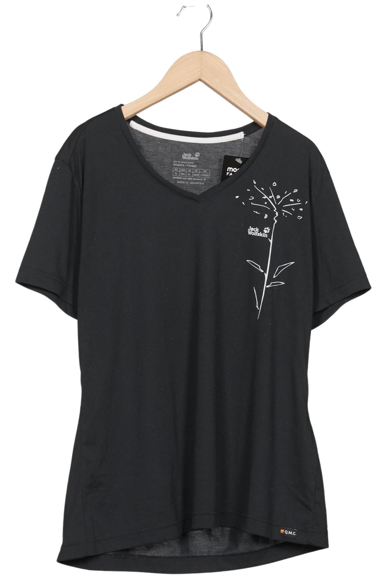 

Jack Wolfskin Damen T-Shirt, schwarz, Gr. 46