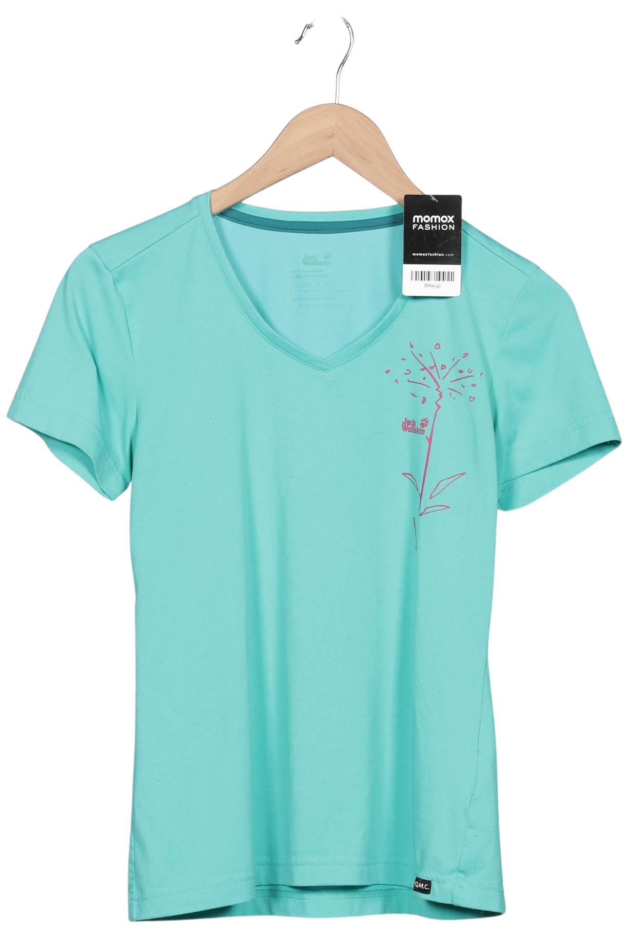 

Jack Wolfskin Damen T-Shirt, türkis, Gr. 36