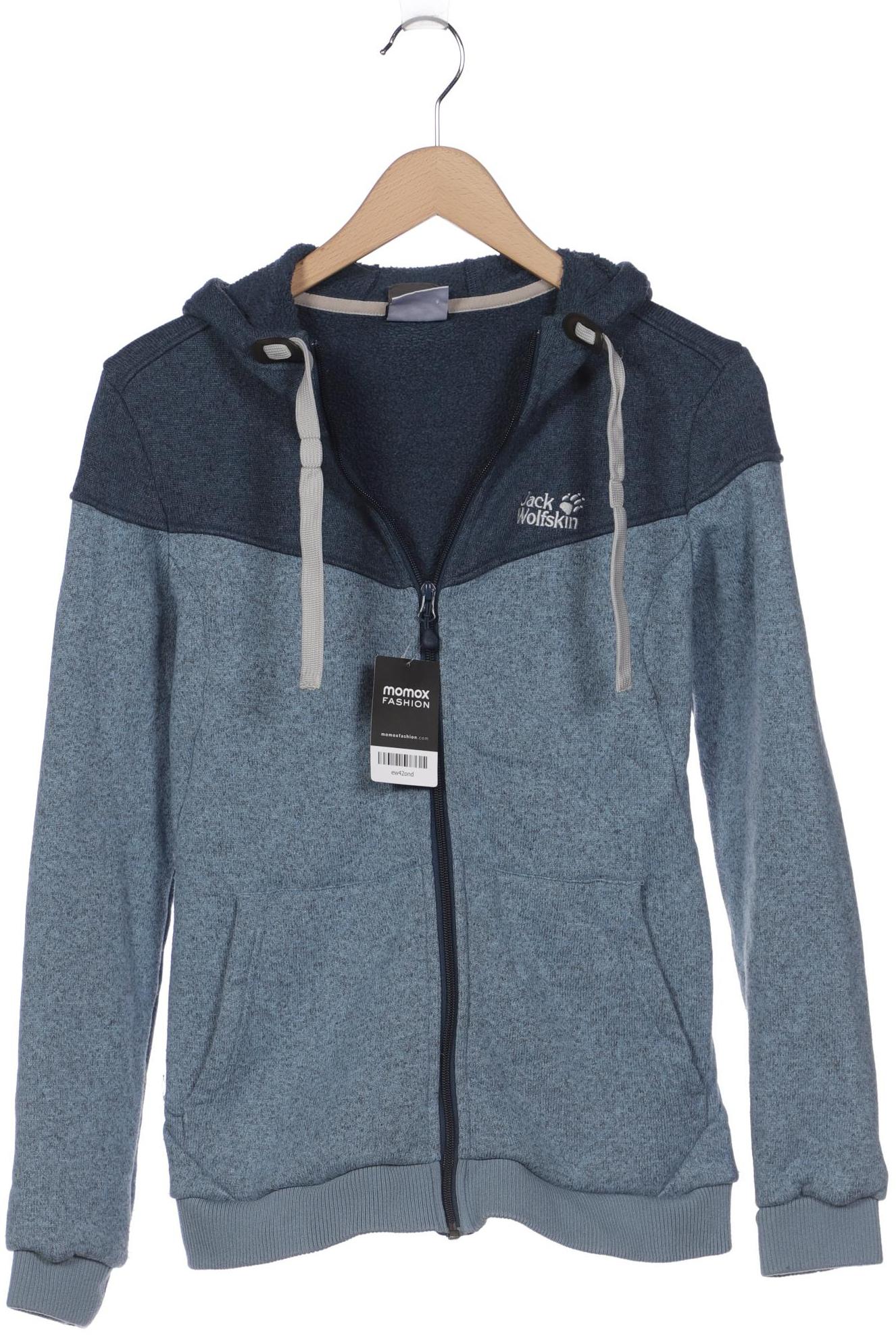 

Jack Wolfskin Damen Kapuzenpullover, hellblau, Gr. 42