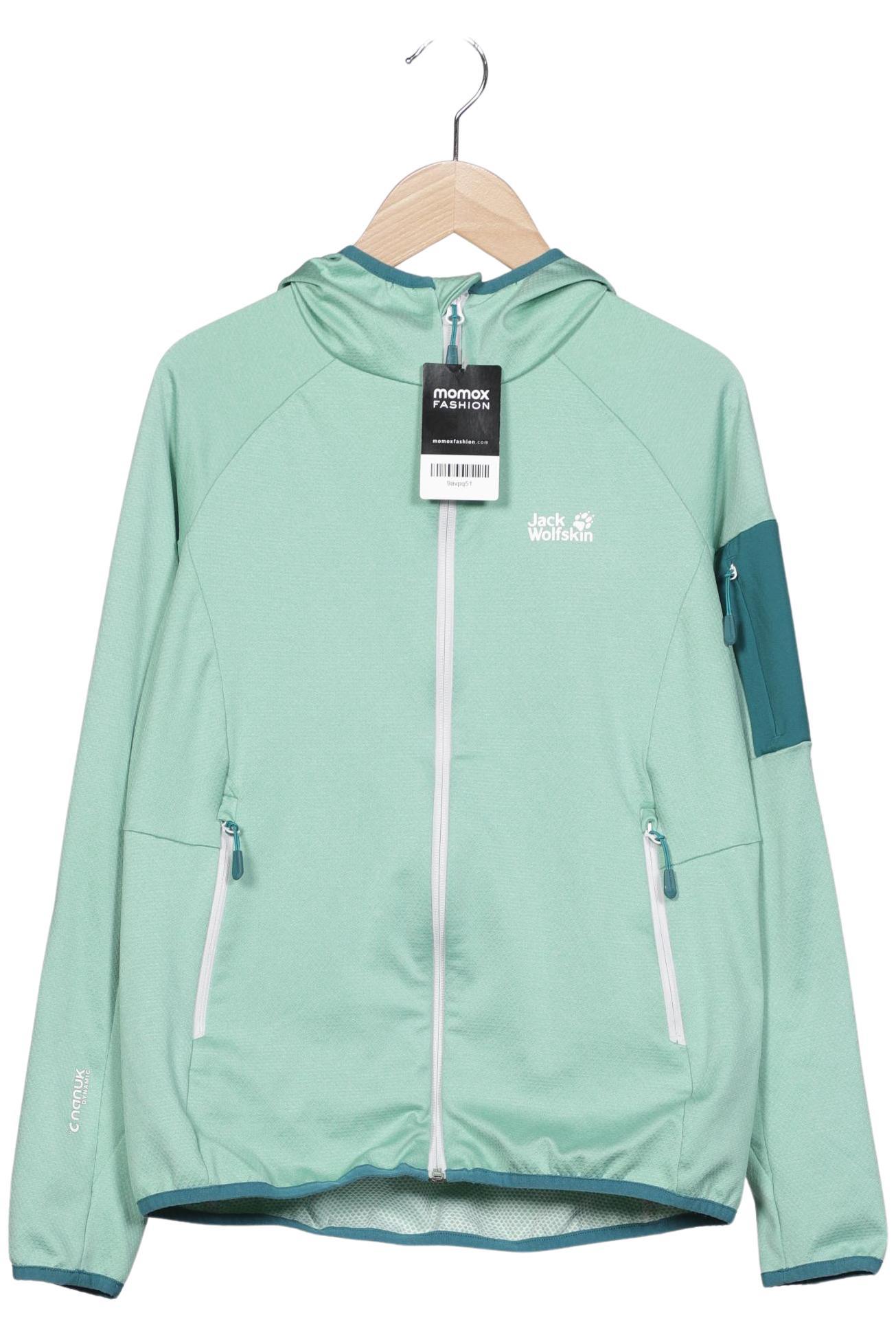 

Jack Wolfskin Damen Kapuzenpullover, grün, Gr. 36