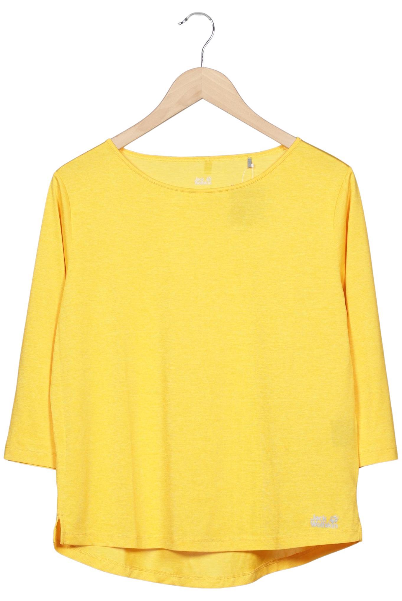 

Jack Wolfskin Damen Langarmshirt, gelb, Gr. 42