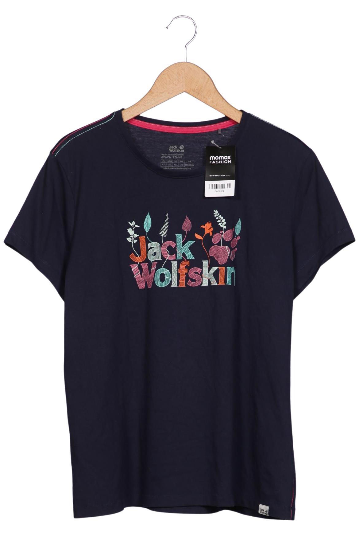 

Jack Wolfskin Damen T-Shirt, marineblau, Gr. 48