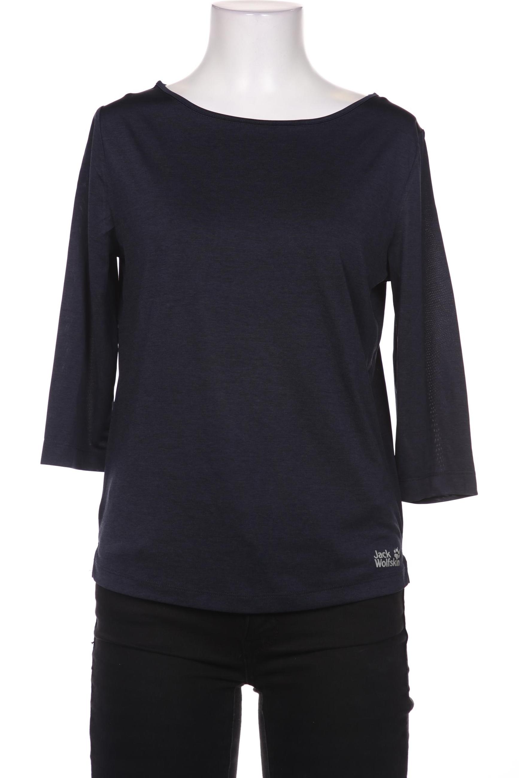 

Jack Wolfskin Damen Langarmshirt, marineblau, Gr. 34