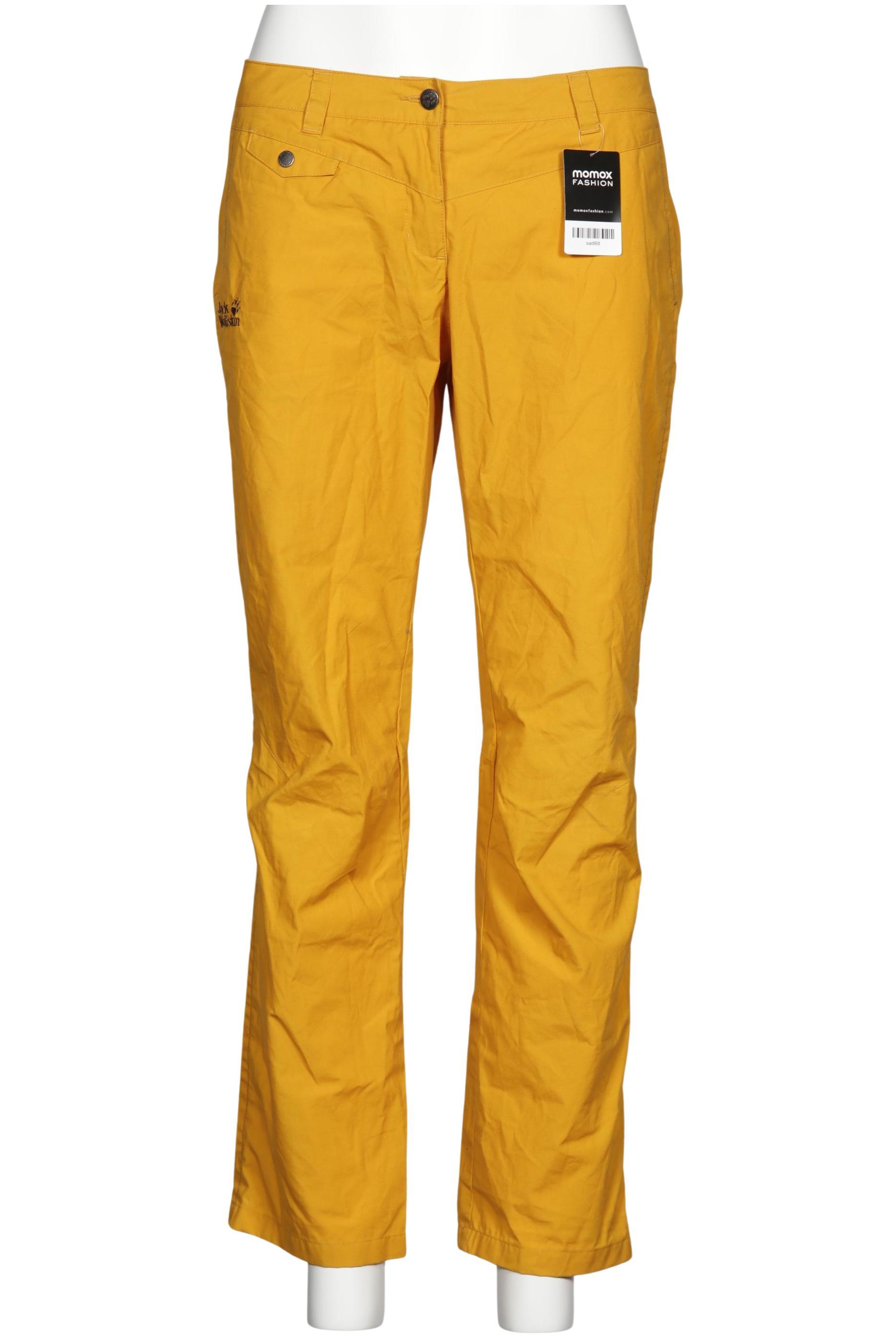

Jack Wolfskin Damen Stoffhose, gelb, Gr. 34