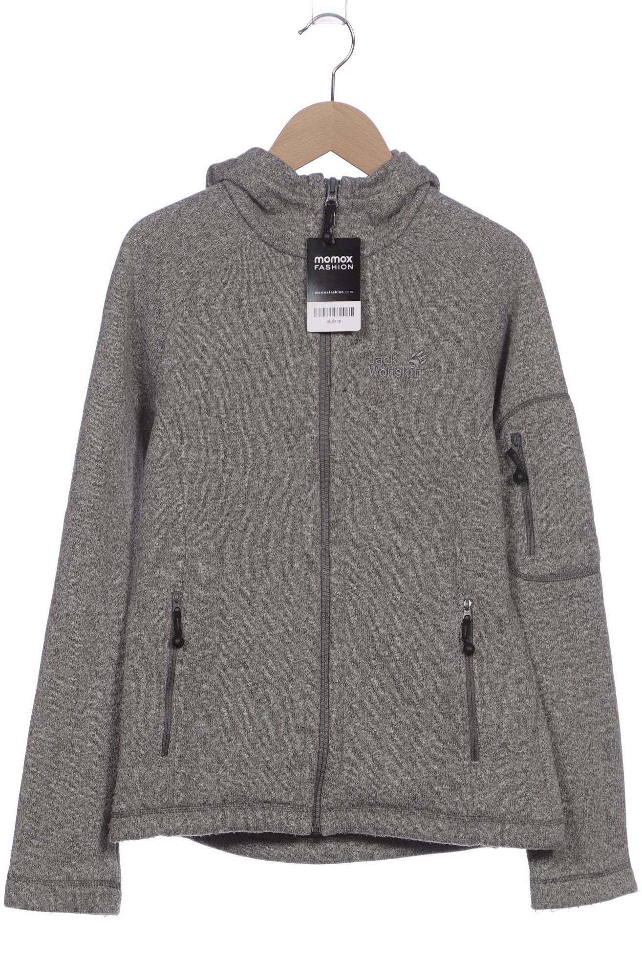 

Jack Wolfskin Damen Kapuzenpullover, grau, Gr. 34