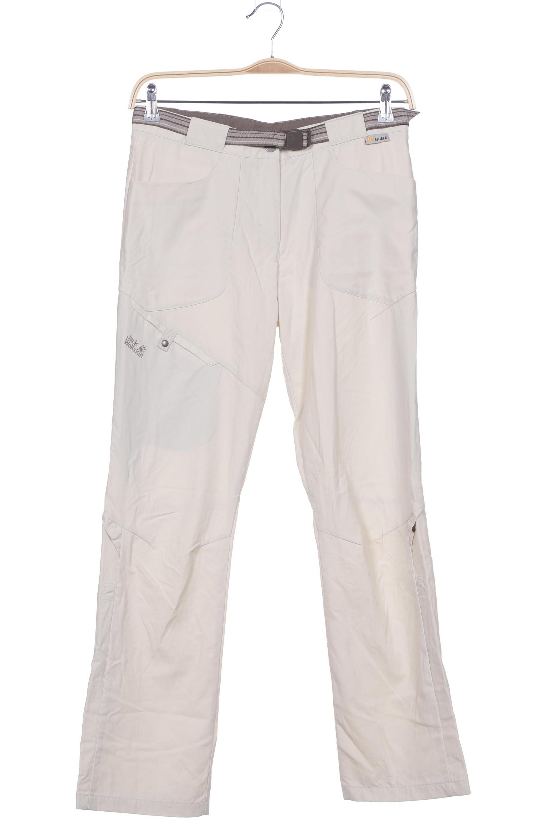 

Jack Wolfskin Damen Stoffhose, cremeweiß, Gr. 38