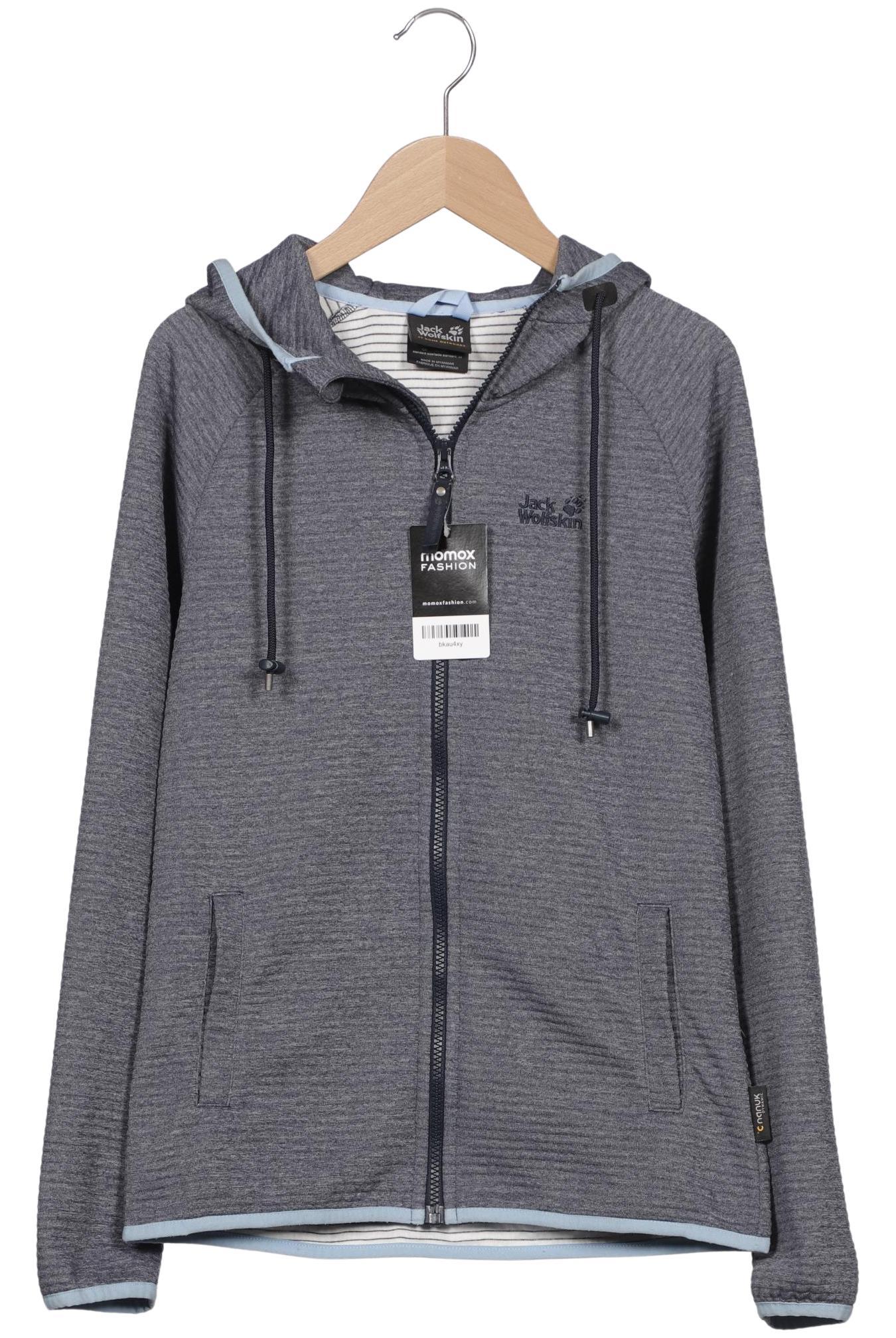 

Jack Wolfskin Damen Kapuzenpullover, grau, Gr. 34