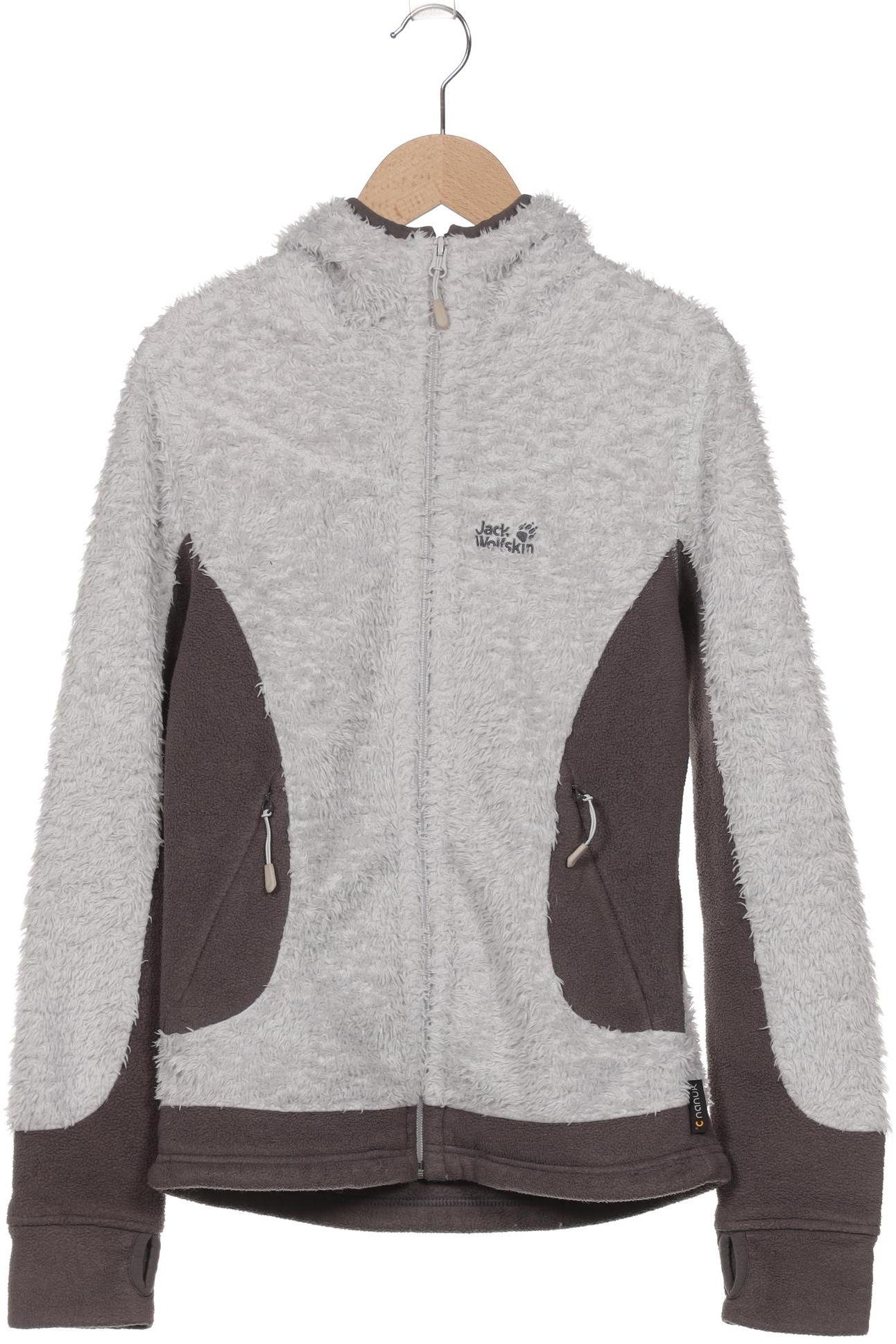 

Jack Wolfskin Damen Kapuzenpullover, grau, Gr. 34