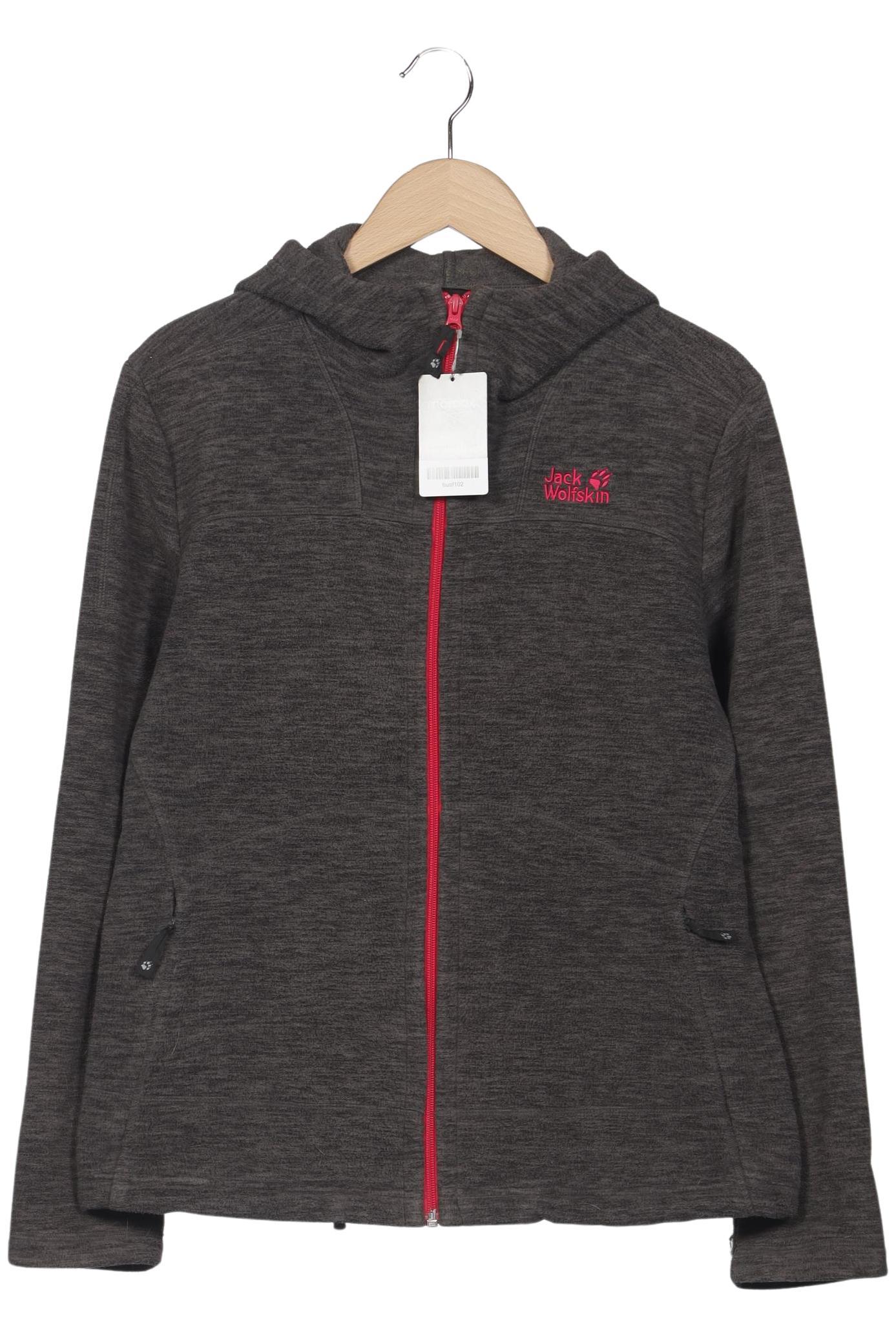 

Jack Wolfskin Damen Kapuzenpullover, grau, Gr. 46