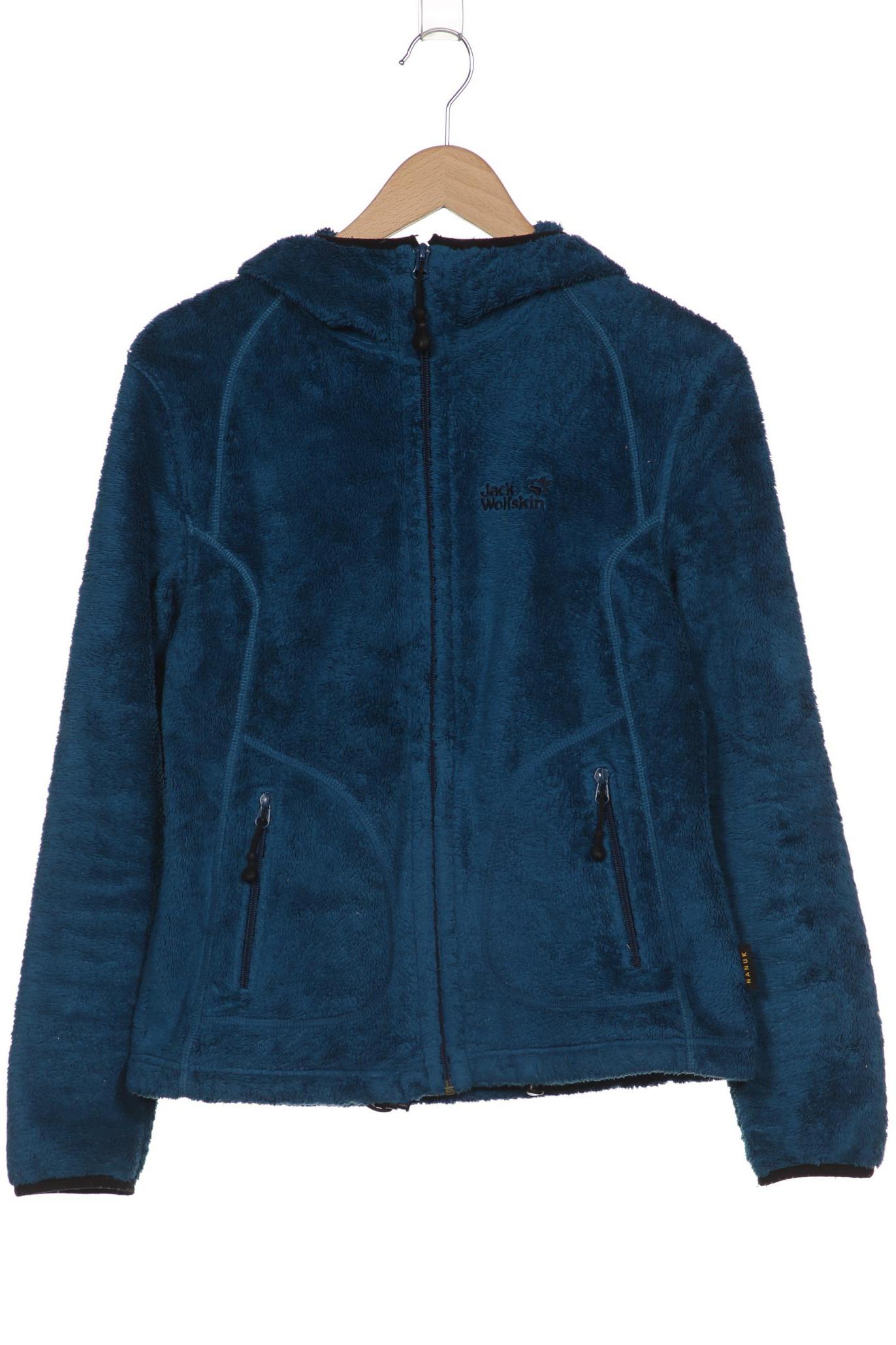 

Jack Wolfskin Damen Kapuzenpullover, blau, Gr. 36