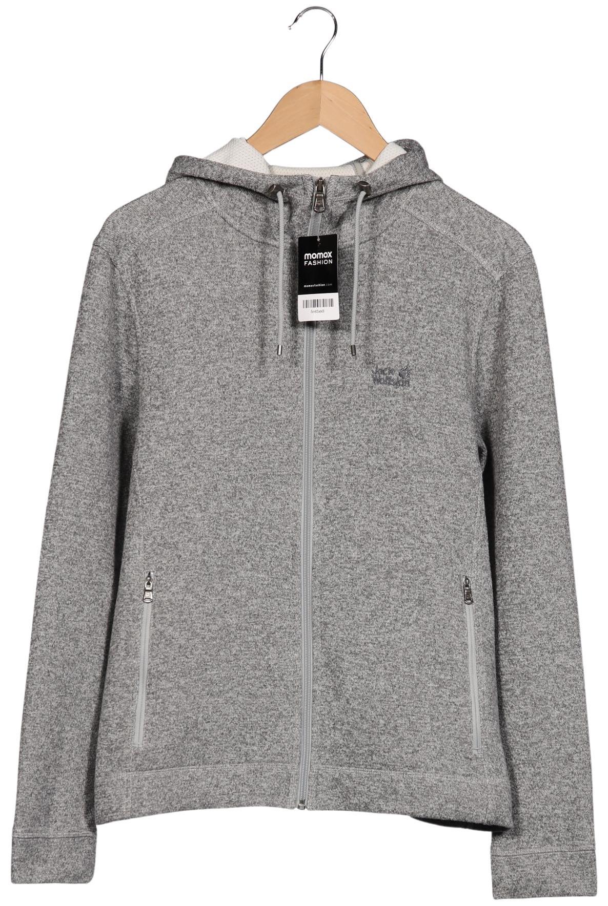 

Jack Wolfskin Damen Kapuzenpullover, grau, Gr. 46