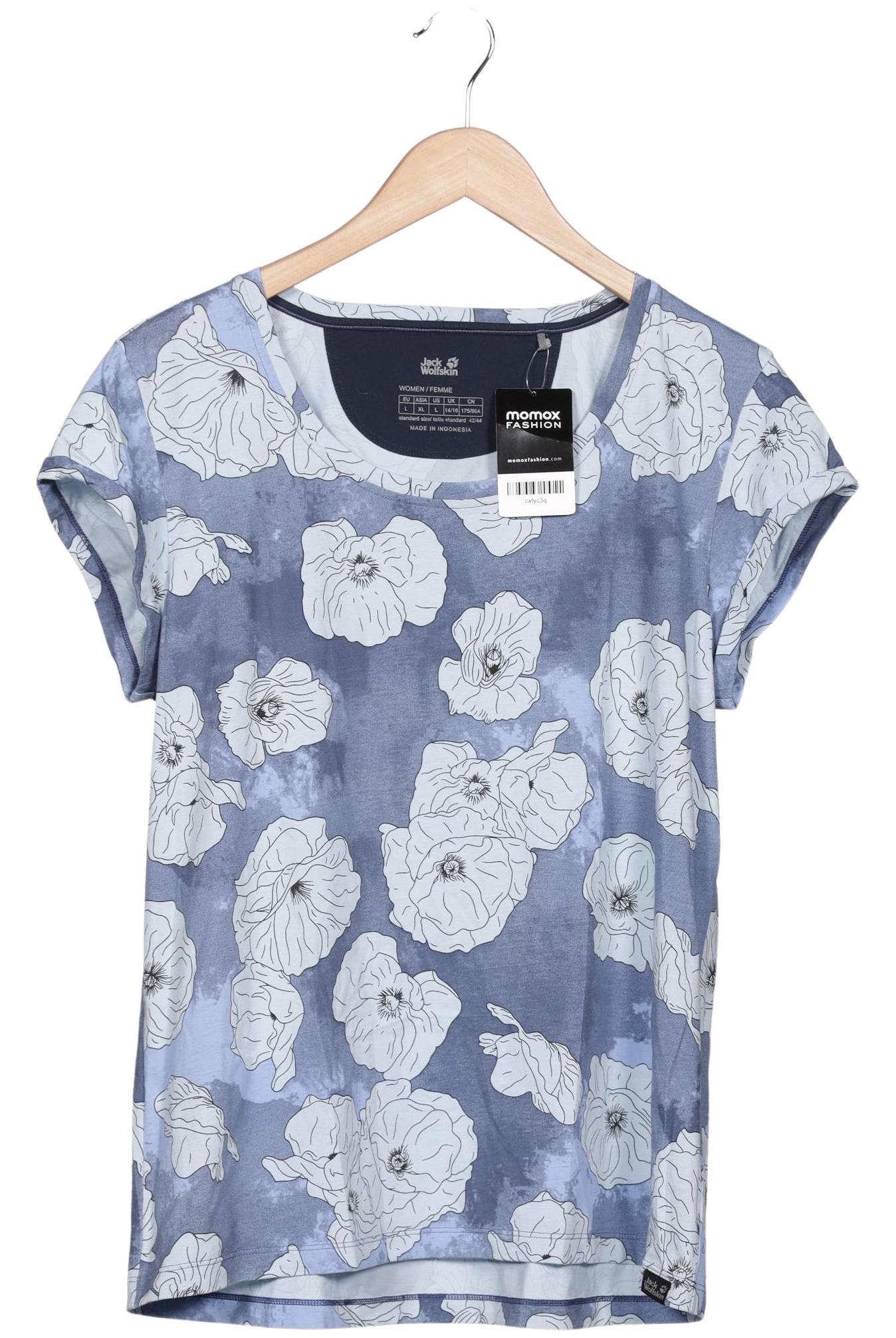 

Jack Wolfskin Damen T-Shirt, blau, Gr. 42