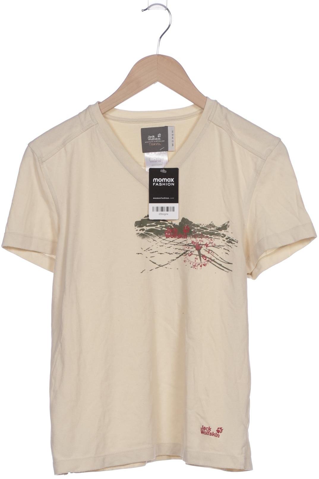 

Jack Wolfskin Damen T-Shirt, cremeweiß, Gr. 42