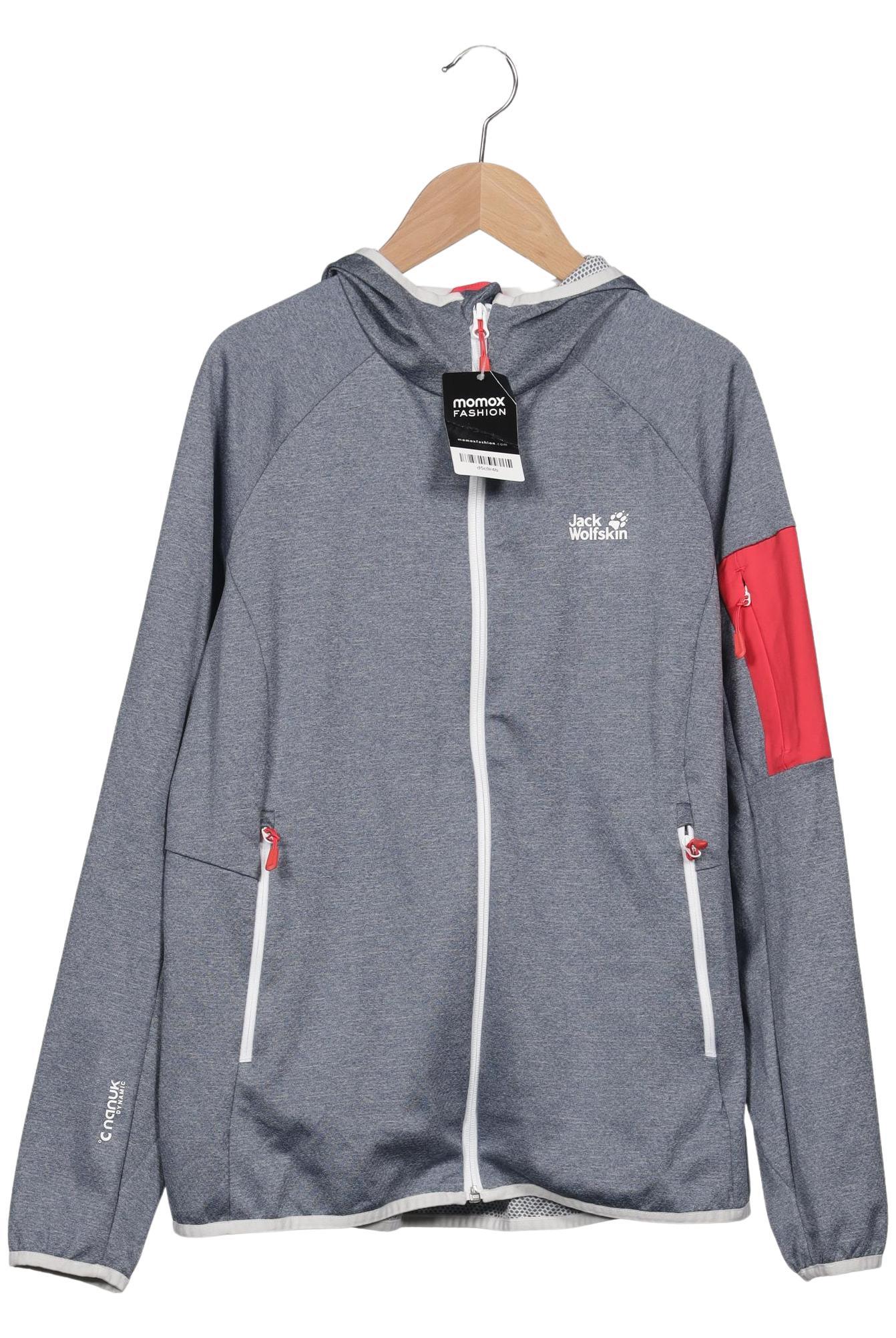 

Jack Wolfskin Damen Kapuzenpullover, grau, Gr. 42