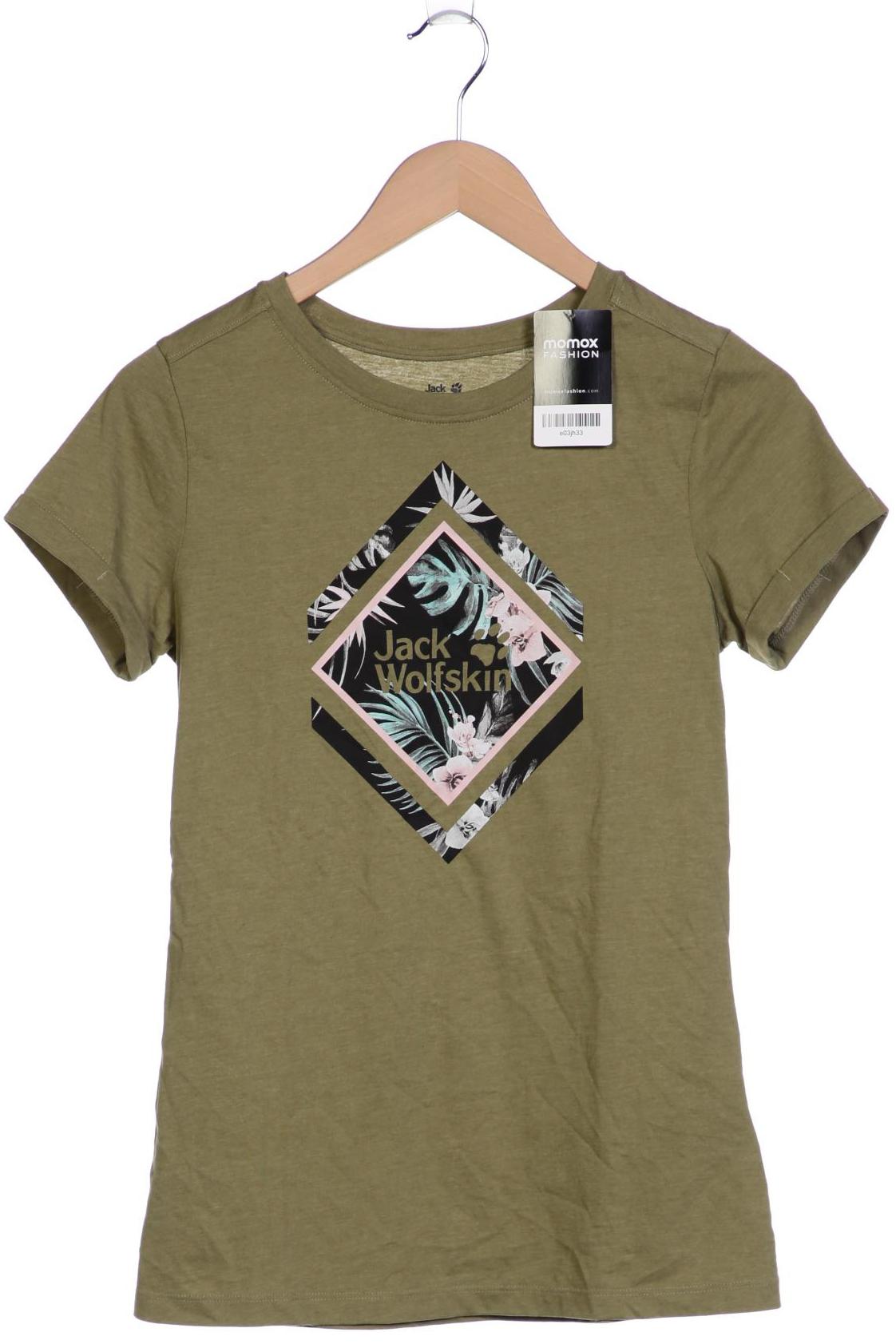 

Jack Wolfskin Damen T-Shirt, grün, Gr. 36