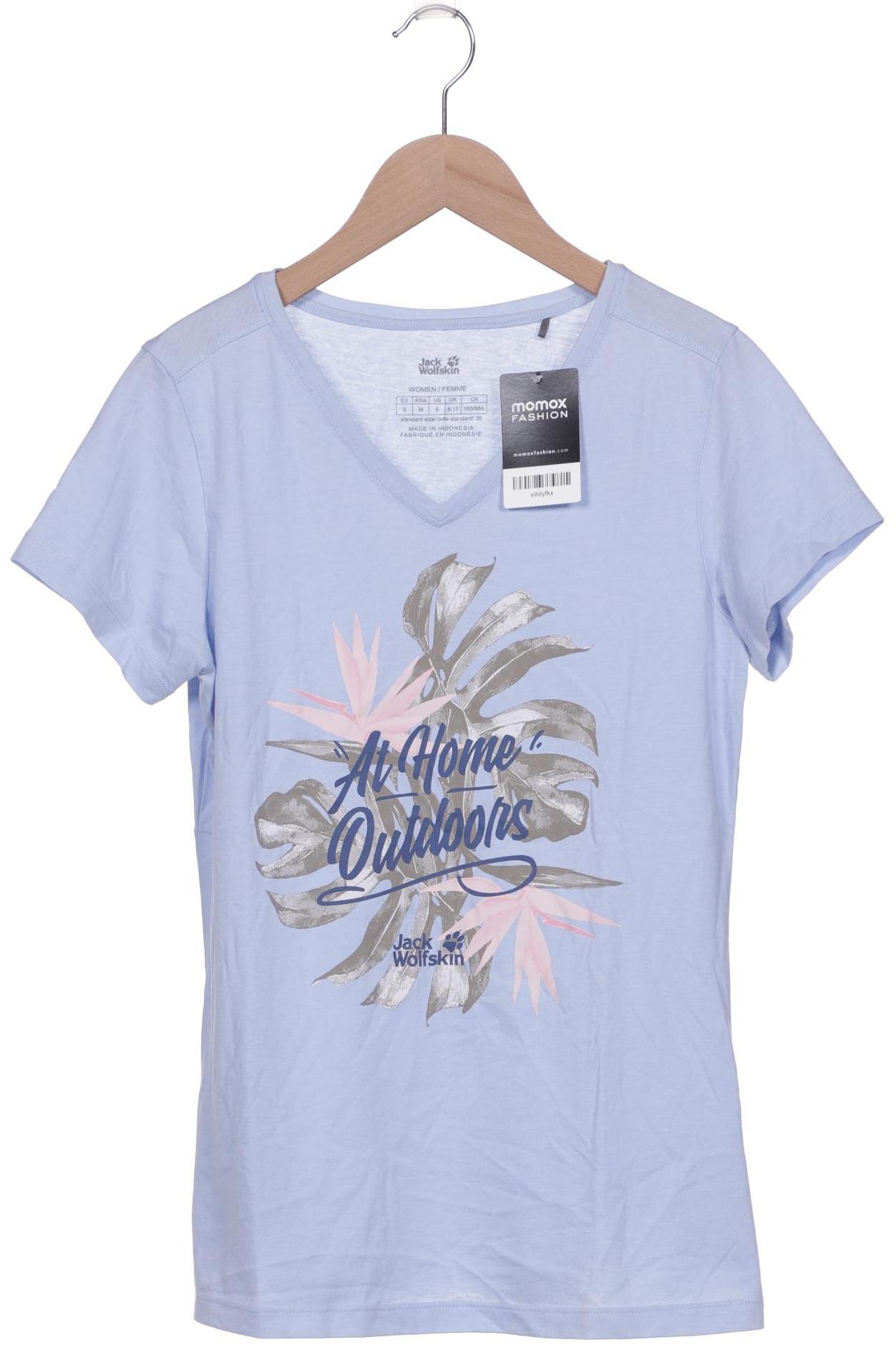 

Jack Wolfskin Damen T-Shirt, hellblau, Gr. 36