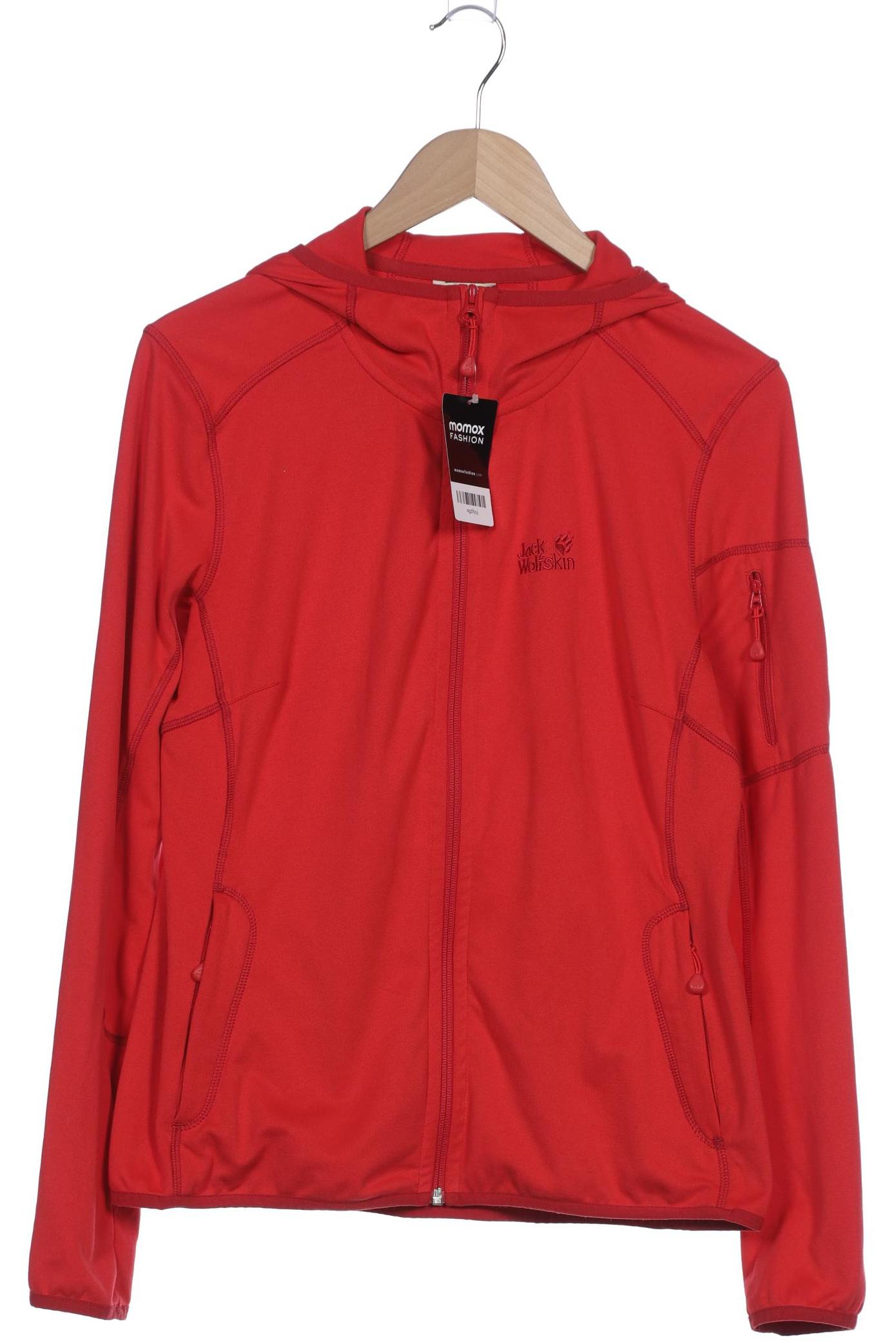 

Jack Wolfskin Damen Kapuzenpullover, rot, Gr. 42