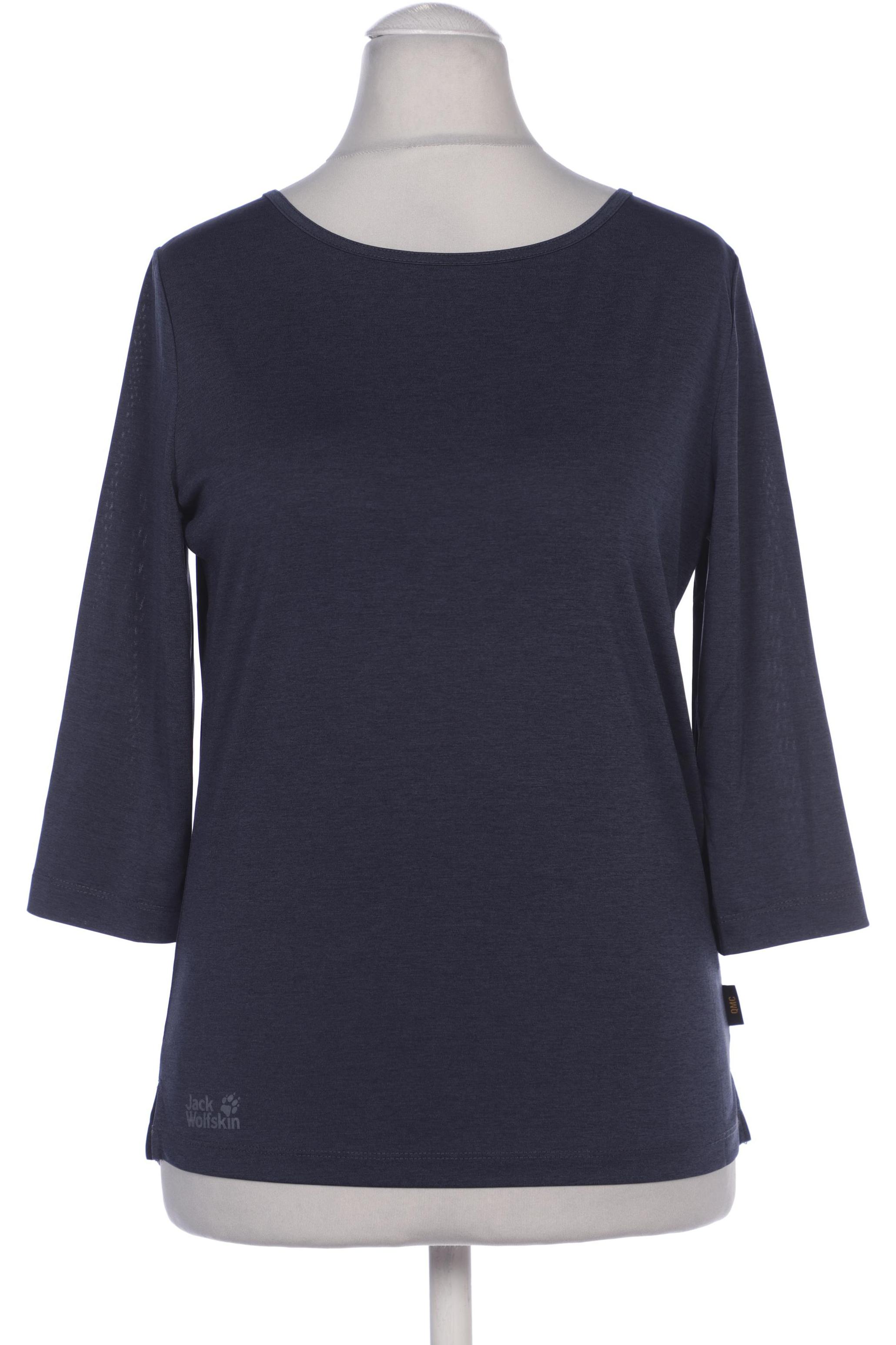

Jack Wolfskin Damen Langarmshirt, marineblau, Gr. 34