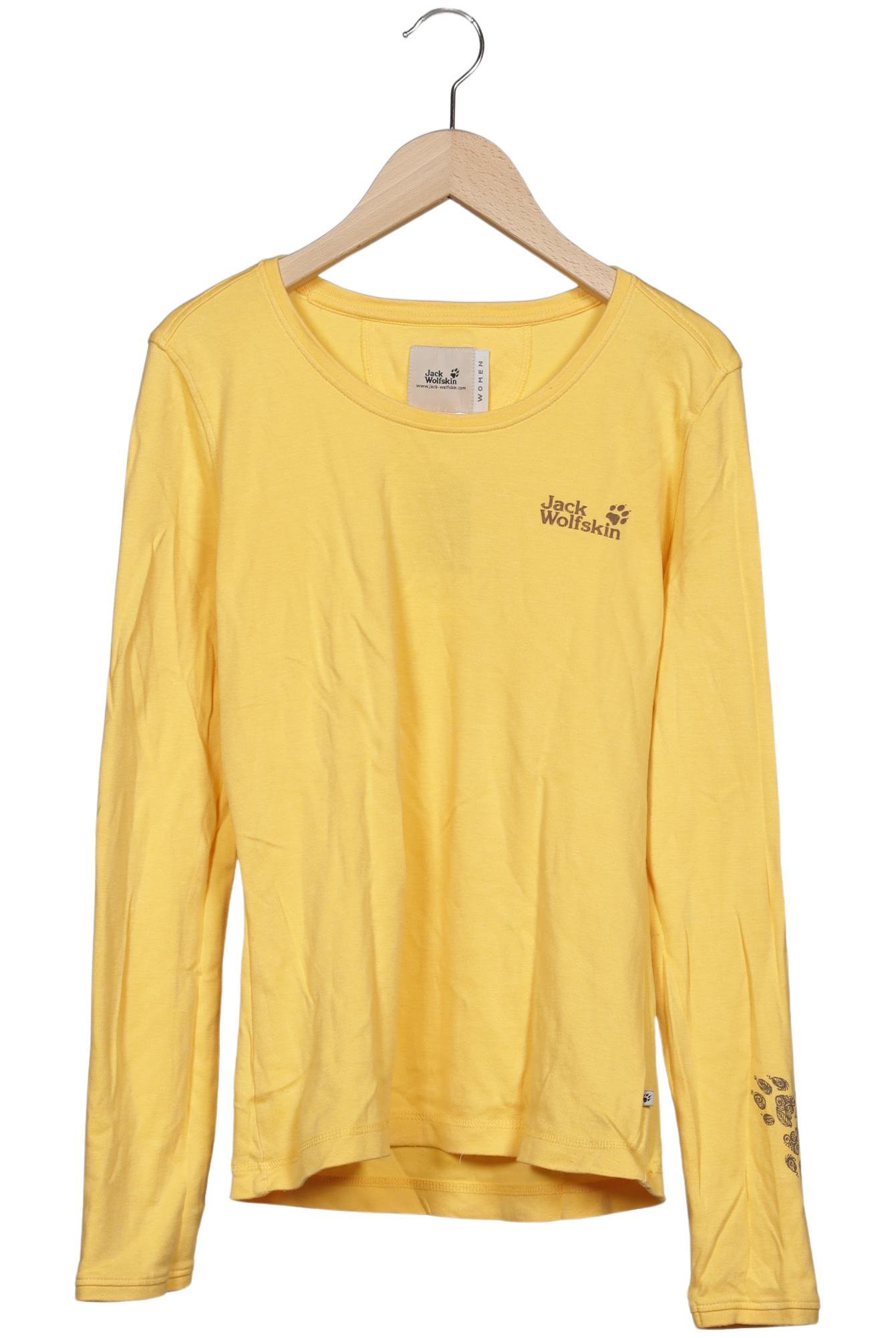 

Jack Wolfskin Damen Langarmshirt, gelb, Gr. 40