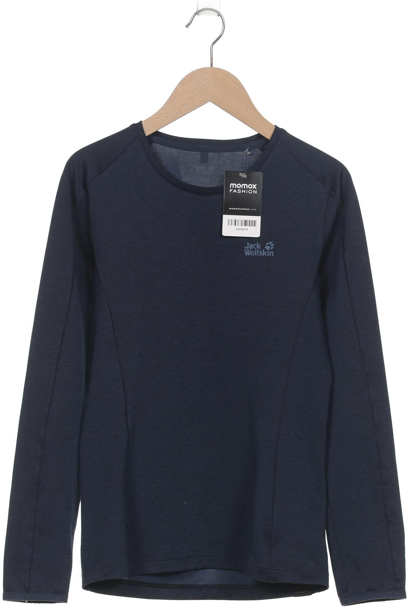 

Jack Wolfskin Damen Langarmshirt, marineblau, Gr. 34