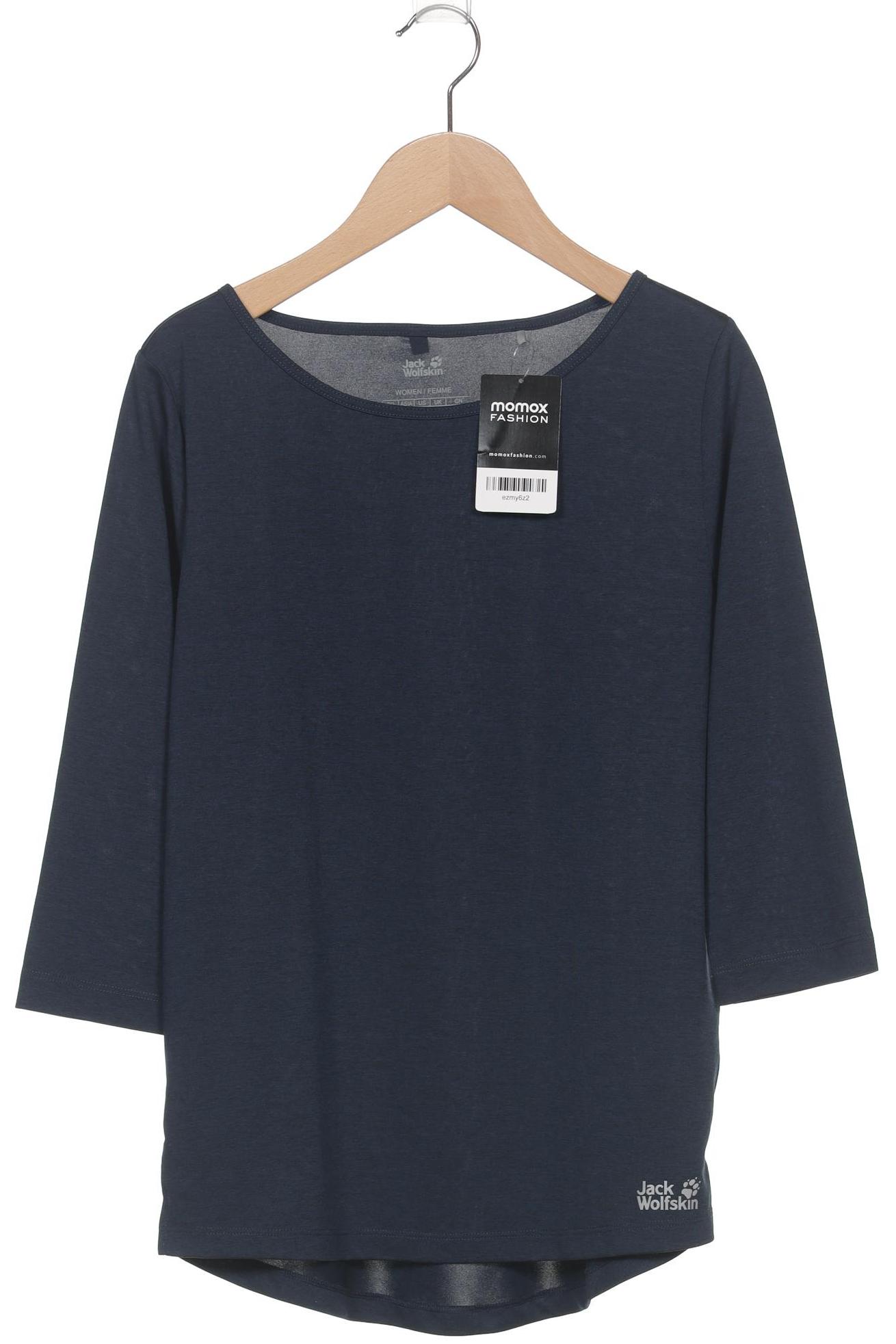 

Jack Wolfskin Damen Langarmshirt, marineblau, Gr. 34