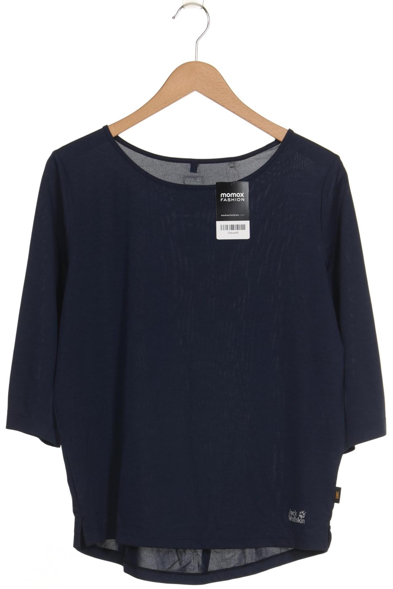 

Jack Wolfskin Damen Langarmshirt, marineblau, Gr. 38