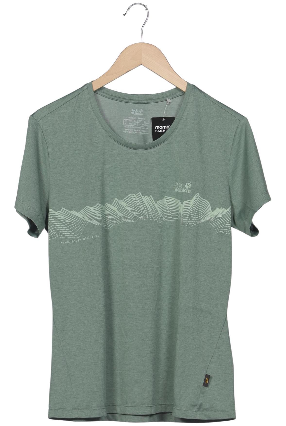 

Jack Wolfskin Damen T-Shirt, grün, Gr. 46