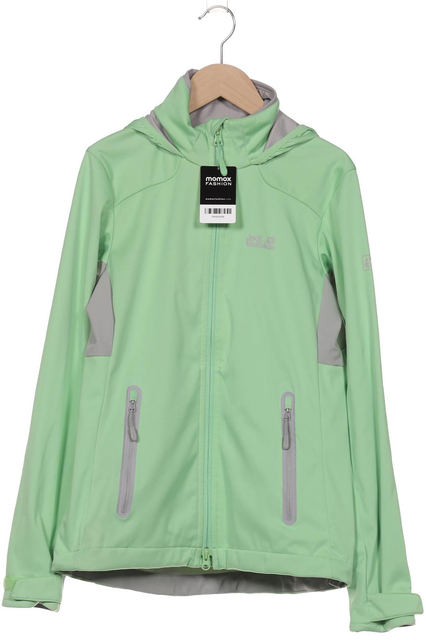

Jack Wolfskin Damen Kapuzenpullover, hellgrün, Gr. 36